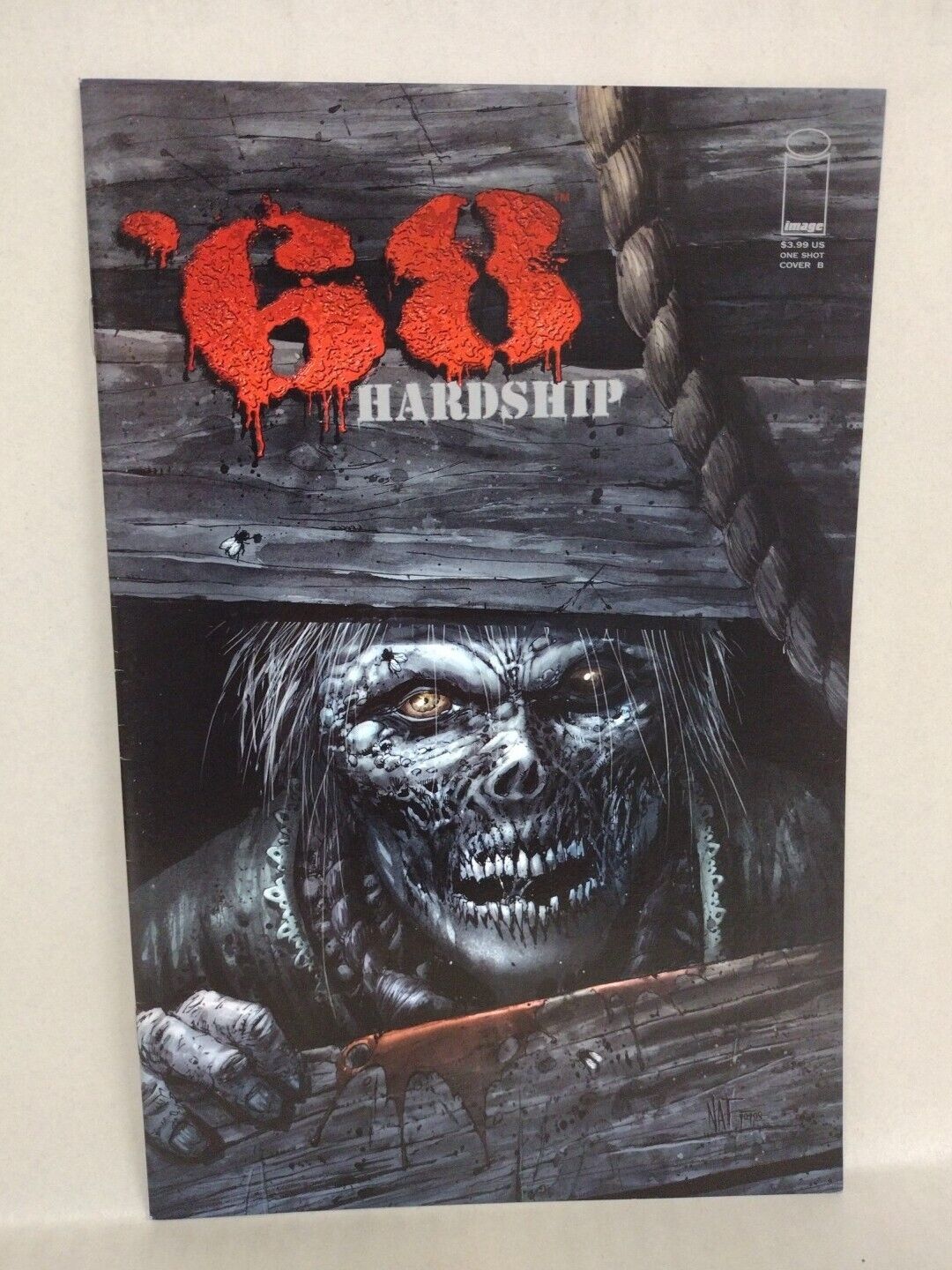 '68 One-Shots Hardship + Bad Sign #1 Image Zombie Horror Comic Lot Set VF