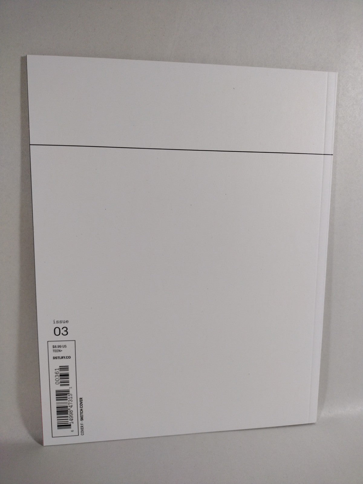 Gone #3 (2024) DSTLRY Blank Sketch Variant Cover Jock New NM