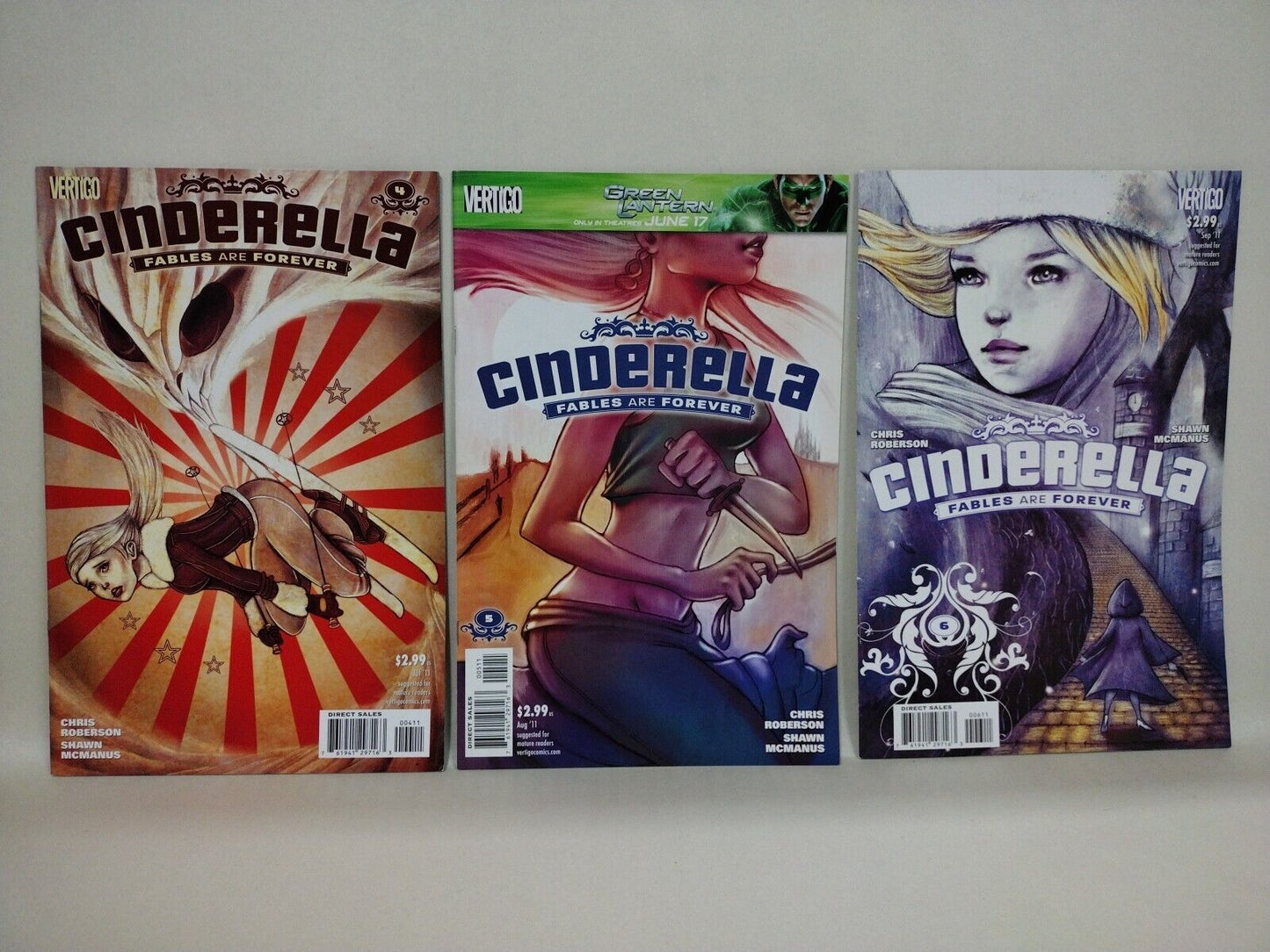 Cinderella Complete Vertigo Fables Are Forever & Fabletown With Love Comic Sets