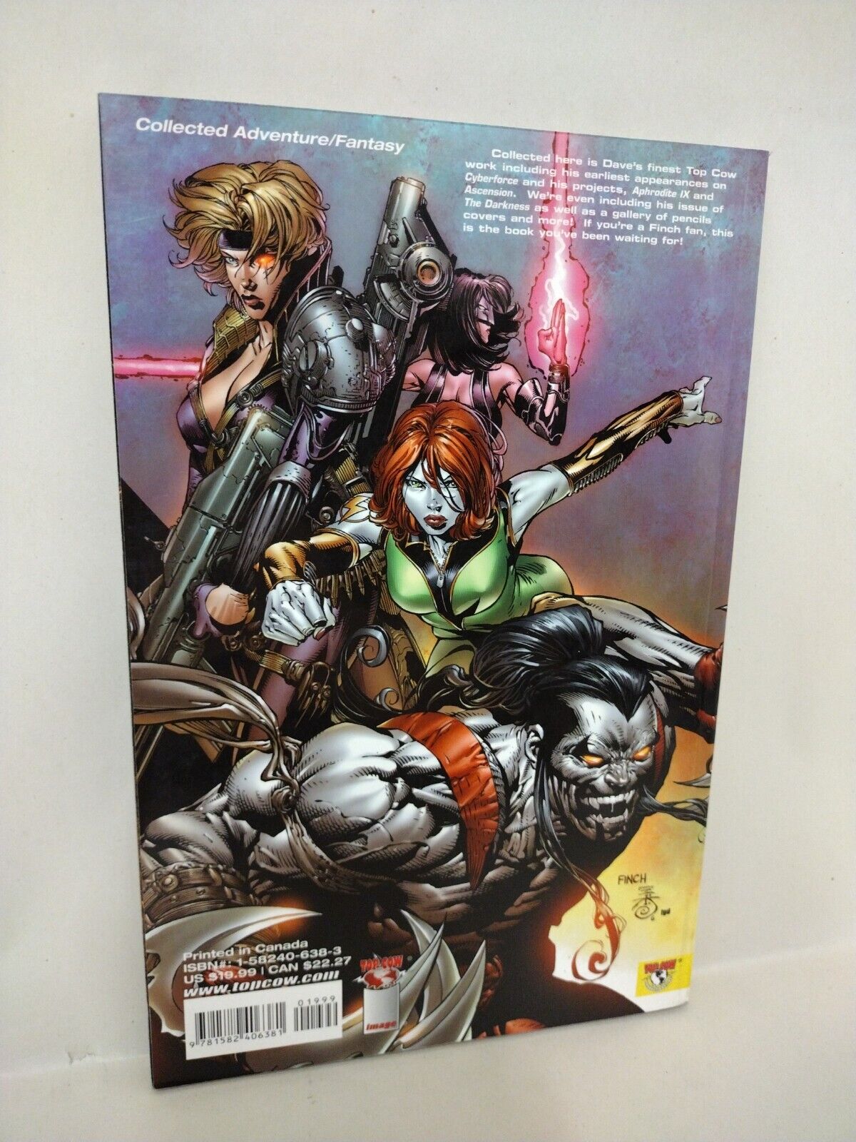 Top Cow Best of David Finch Vol 1 (2006) Image TPB Ascension Darkness Aphrodite