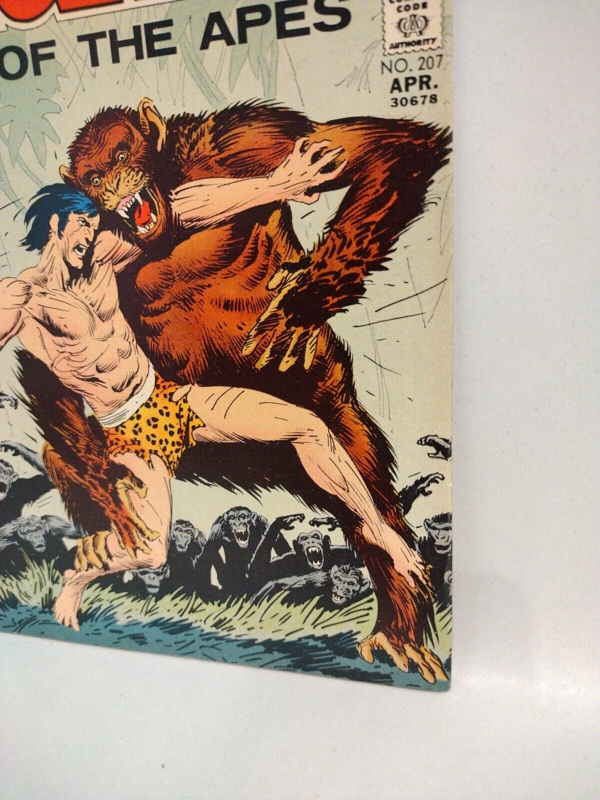 Tarzan Of The Apes (1972) DC Comic Lot Set #207 208 209