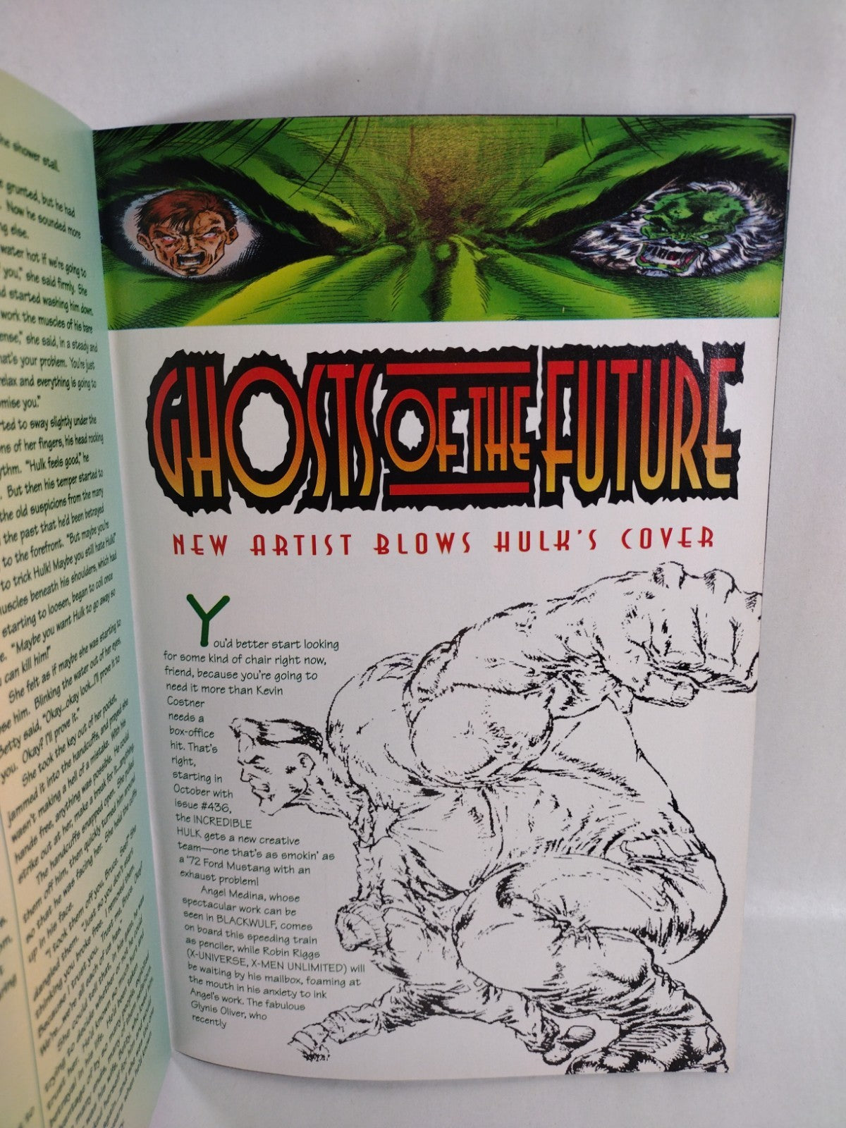 Incredible Hulk (1995) Marvel Comic Ghost Of The Future Set 435-440 David Medina