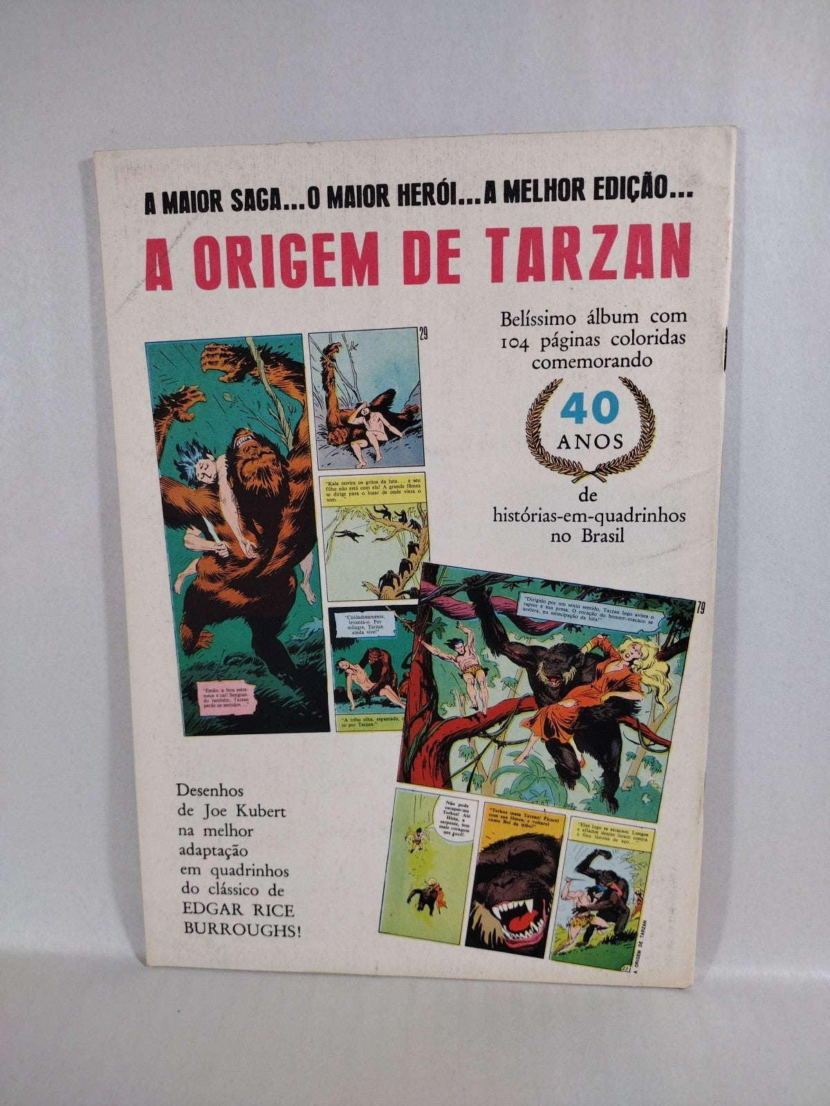 Tarzan (1973) EM Cores Brazilian DC Comic Lot #2 3 10 11 13 Special 2 Joe Kubert