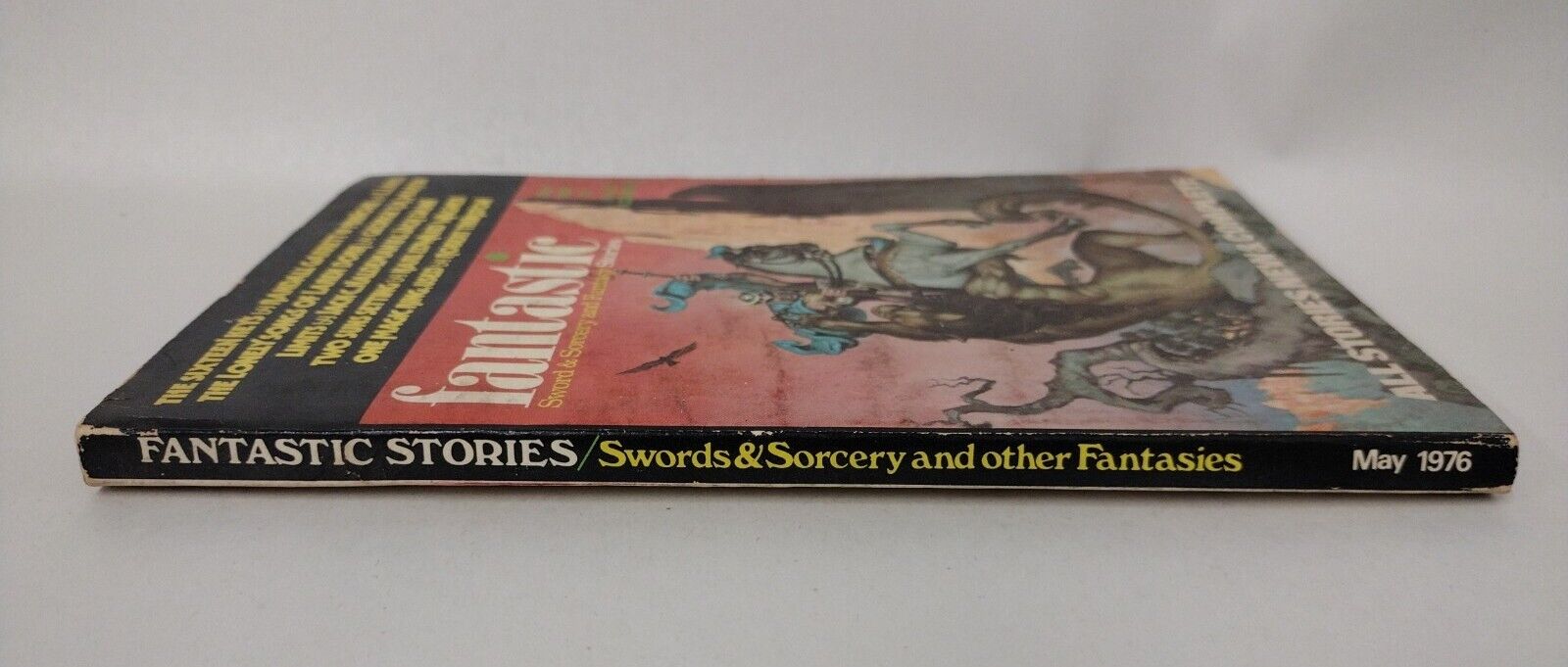 Fantastic Stories (1976) Vol 25 #3 GEORGE R R MARTIN Sword Sourcery Fantasy Pulp