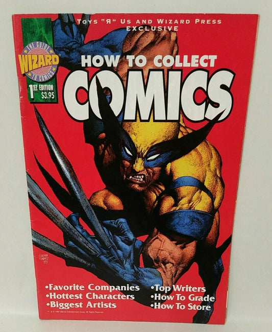 How To Collect Comics (1993) Wizard Magazine Toy R Us Exclusive HTF