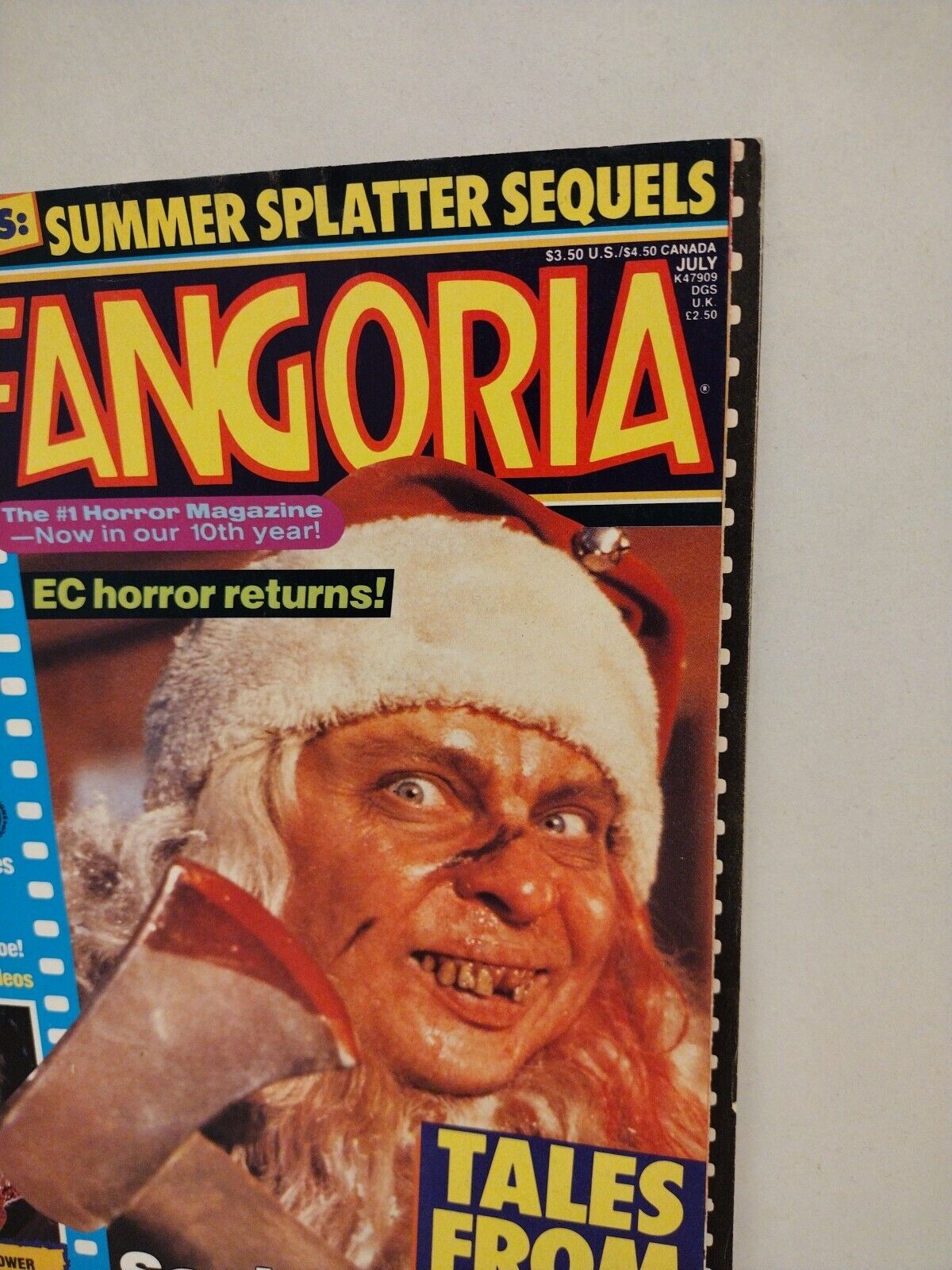 Fangoria Magazine #84 (1989) Borrower Tales From The Crypt Women Of Friday 13th