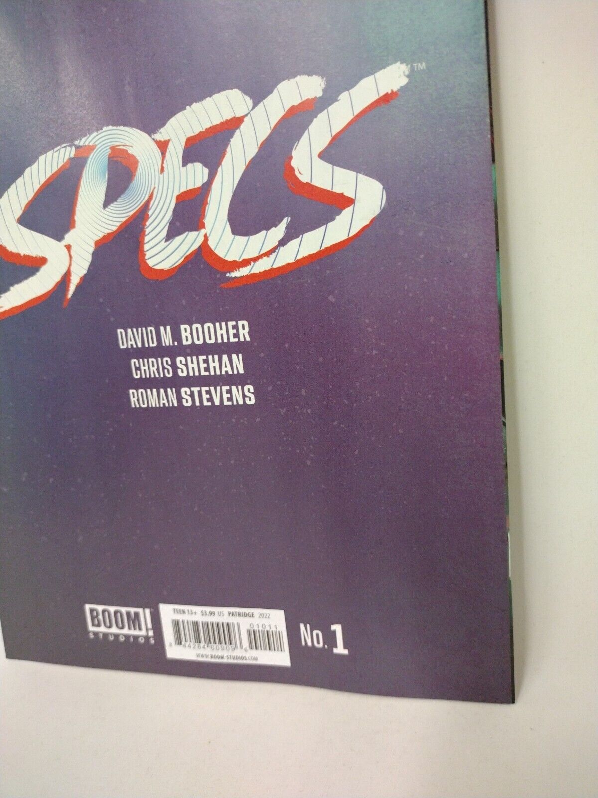 Specs #1 (2022) Skylar Patridge Cover A BOOM! Studios New NM