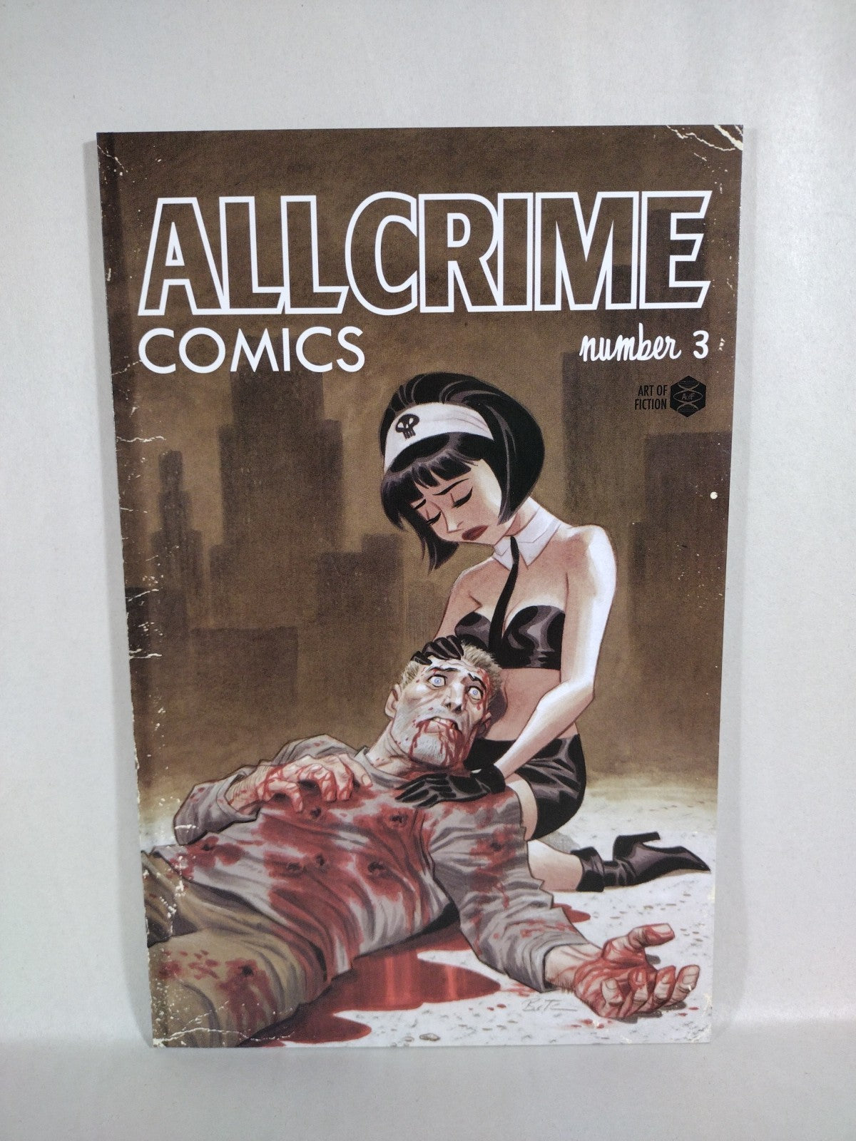 All Crime Comics #3 (2012) Art of Fiction Bruce Timm Cover Aged VF/NM