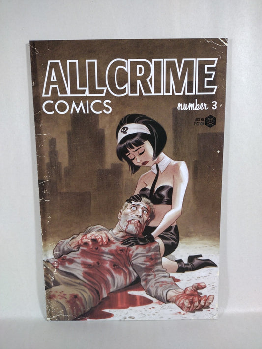 All Crime Comics #3 (2012) Art of Fiction Bruce Timm Cover Aged VF/NM
