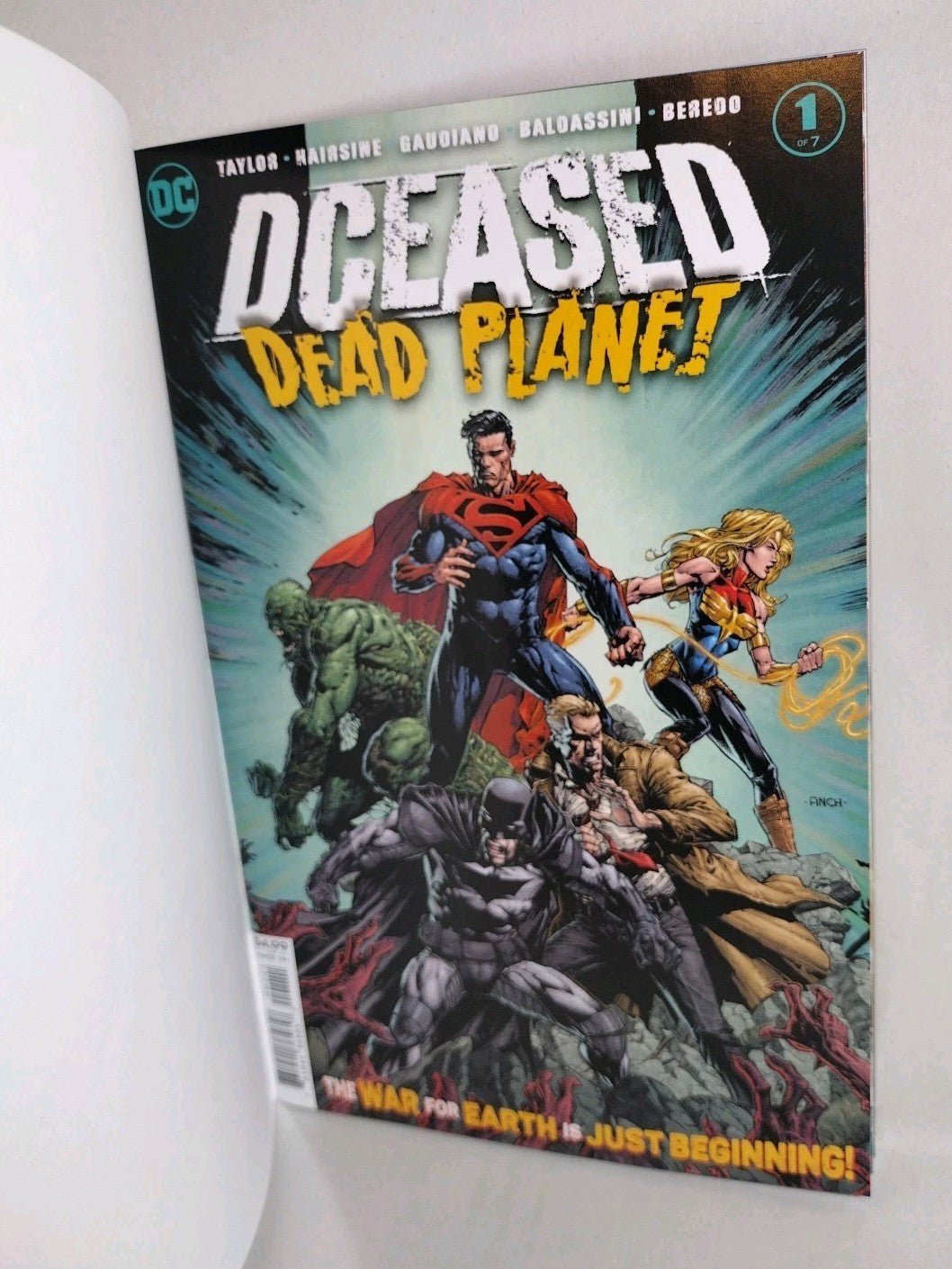 DCeased Dead Planet 1 (2020) DC Comic Sketch Cover Variant w Original Art DCastr