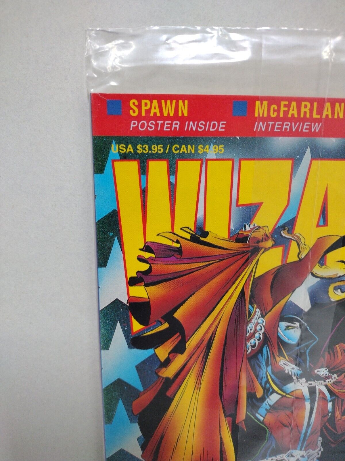 Wizard Comic Magazine #11 (1992) Spawn Cover Sealed W Prism Card New