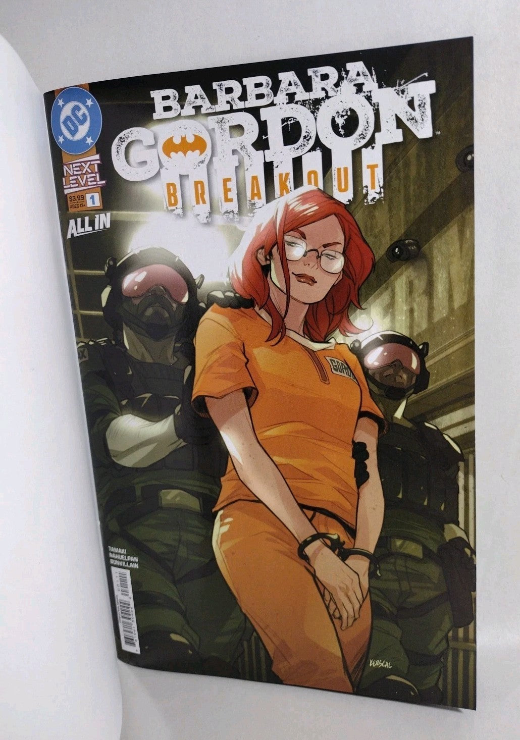 Barbara Gordon Breakout #1 DC Comic 2026 Sketch Cover Var W Original DCastr Art