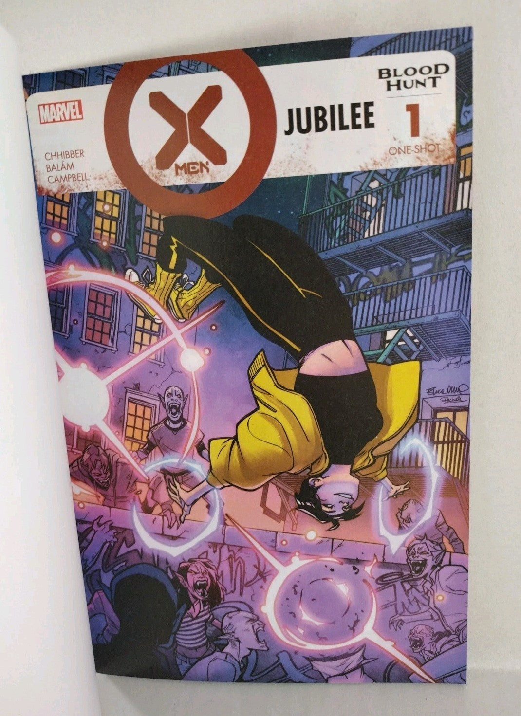 X-Men Jubilee Blood Hunt #1 (2024)  Marvel Red Blank Sketch Cover Comic New NM