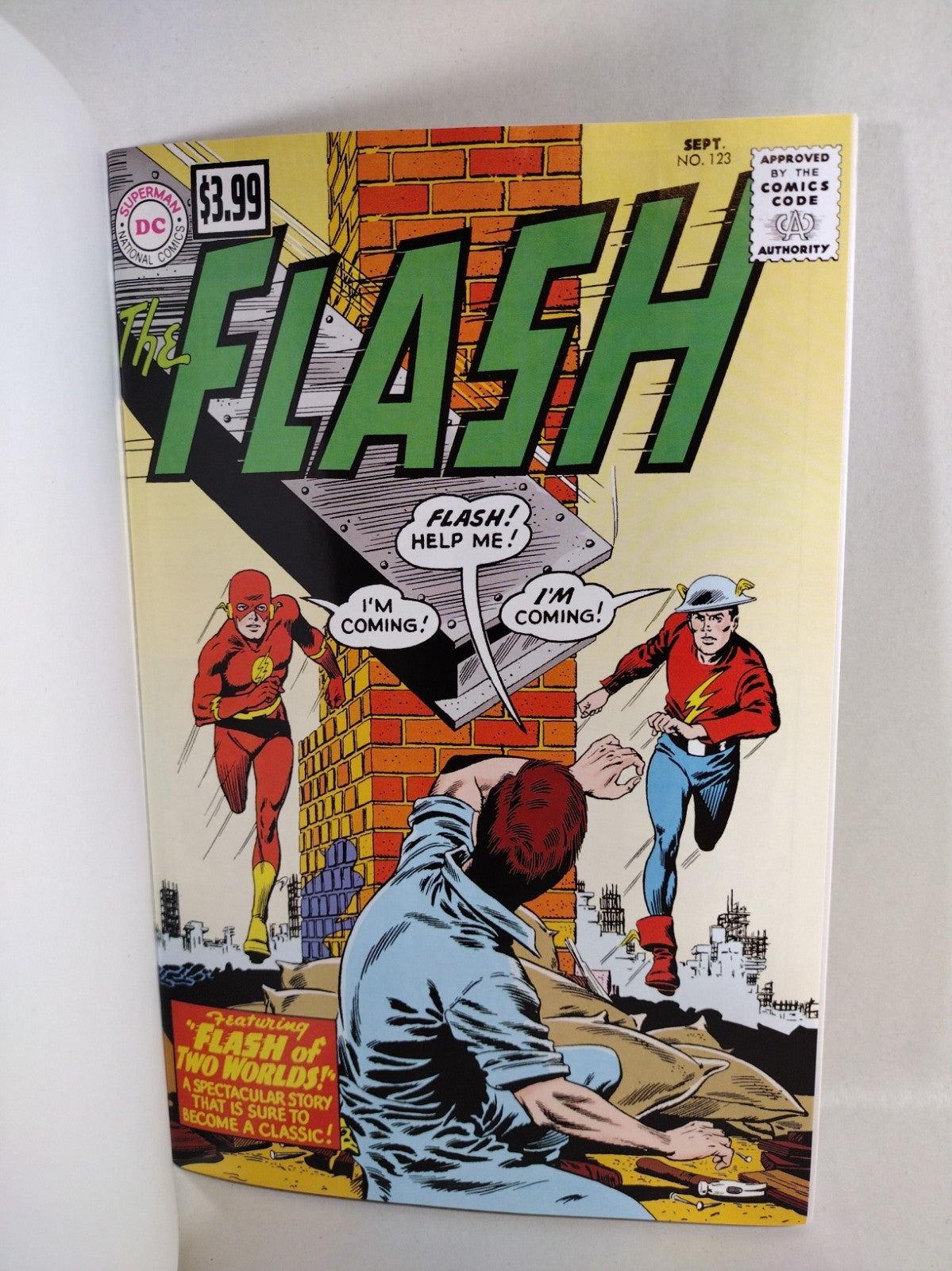 Flash #123 (2024) DC Comics Facsimile Edition Blank Sketch Variant Cover NM