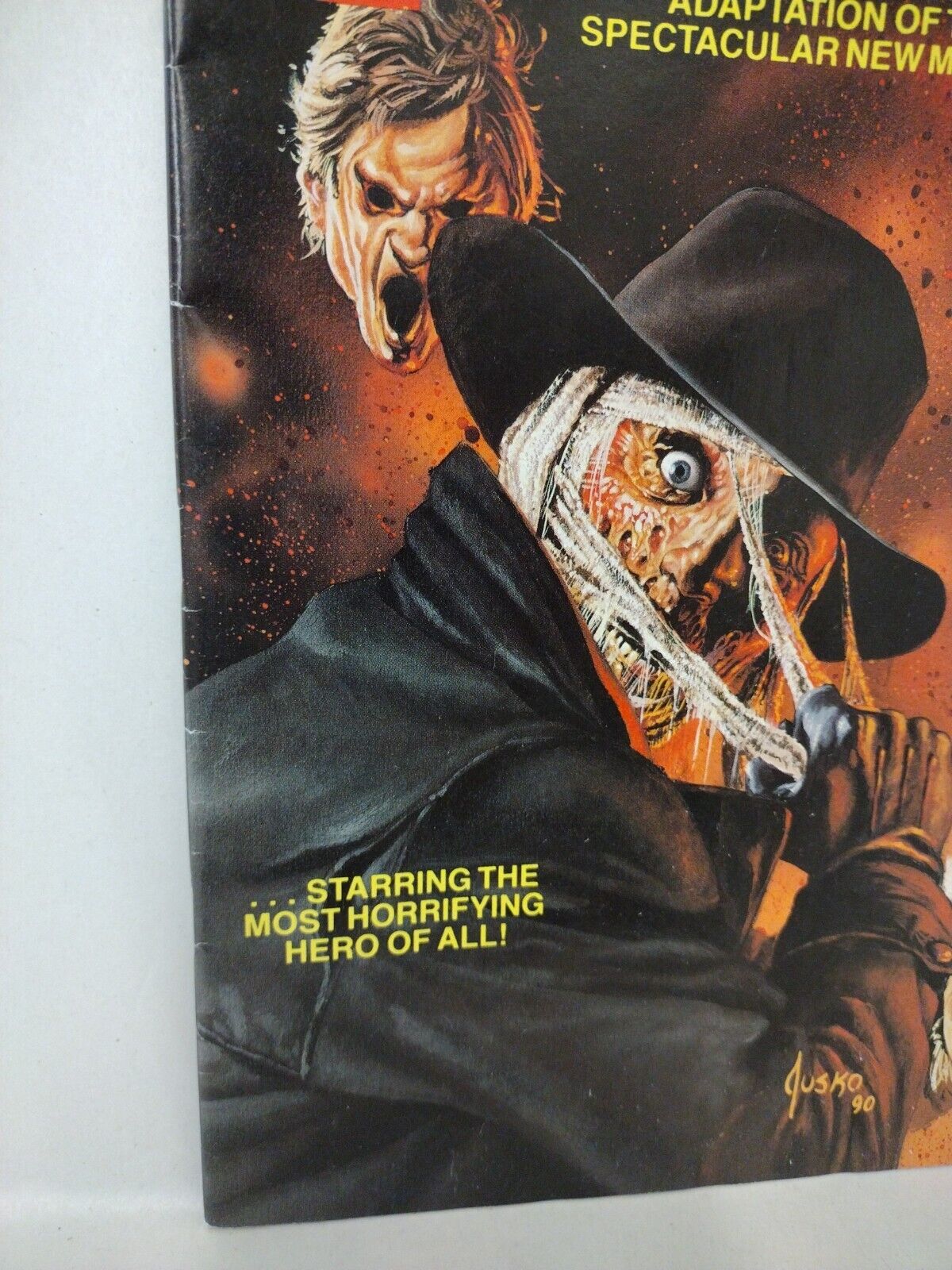 Darkman #1 (1990) Marvel Movie Adaptation Jusko Cover Bob Hall Texeira Art