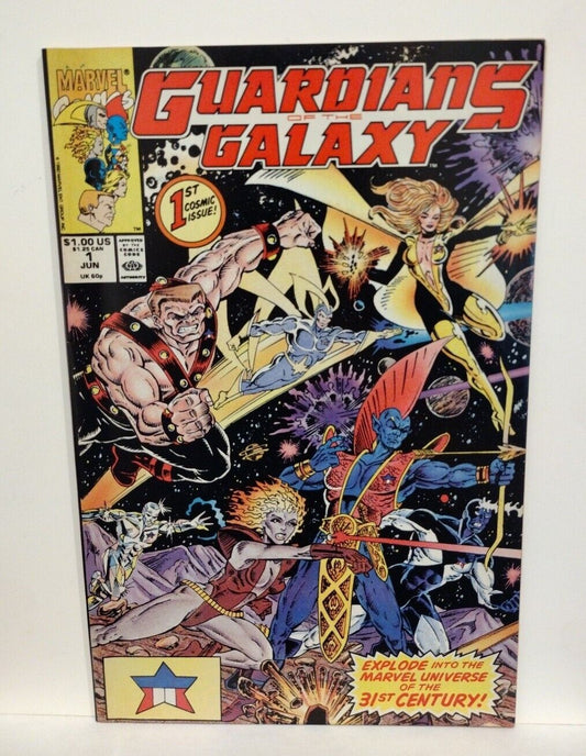 Guardians of the Galaxy #1 (1990) Marvel Comic 1st Taserface Villain VF