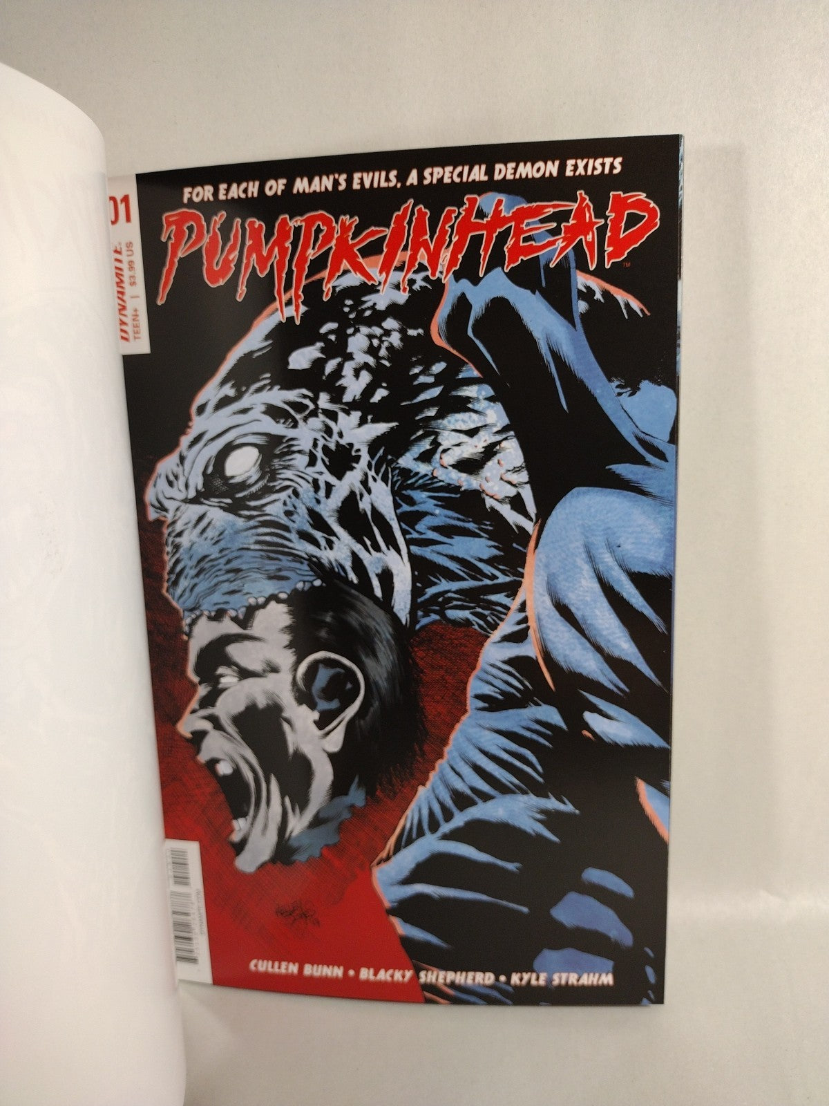 Pumpkinhead #1 (2018) Dynamite Comic Sketch Cover Var W Original Dave Castr Art