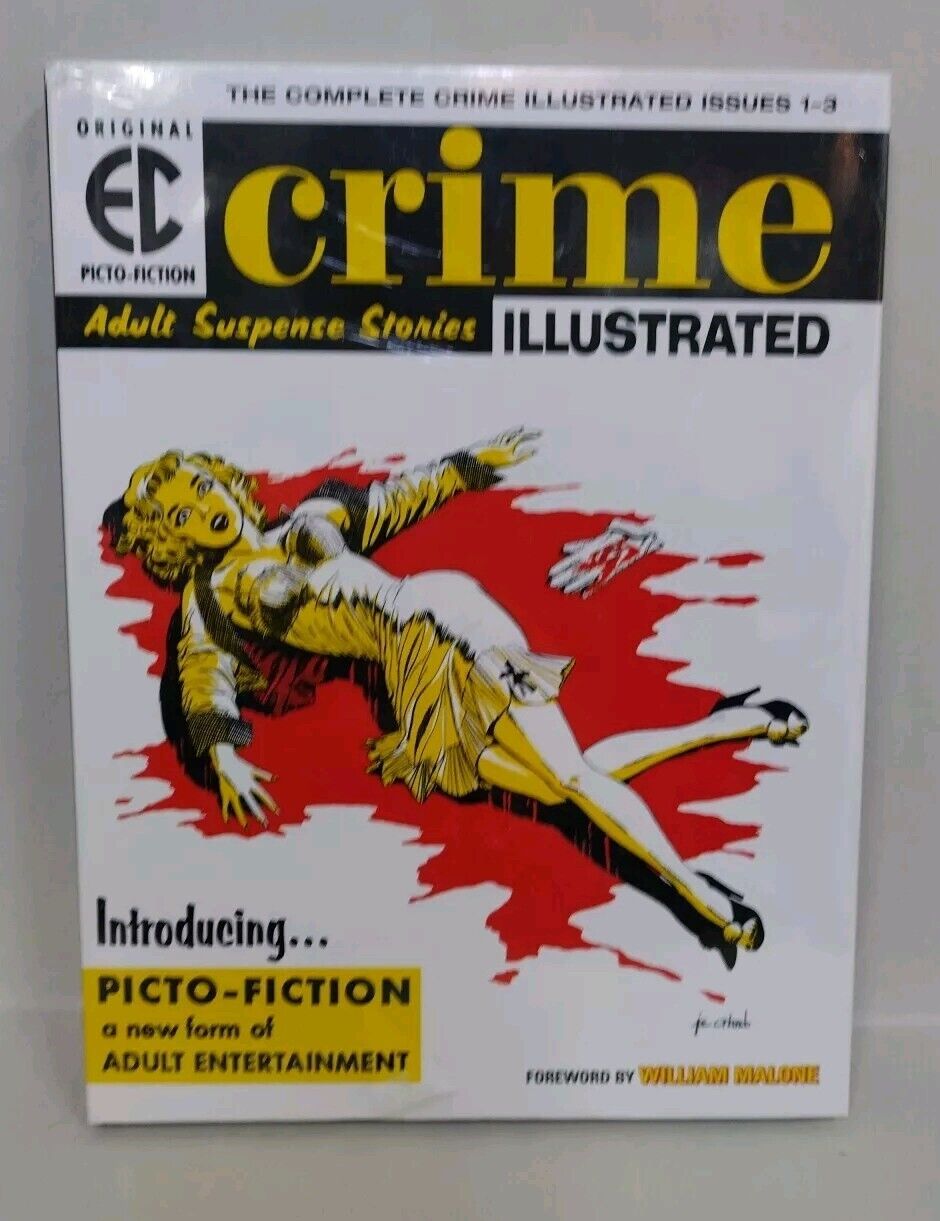 EC Crime Illustrated Adult Suspense Stories Hardcover New Sealed 