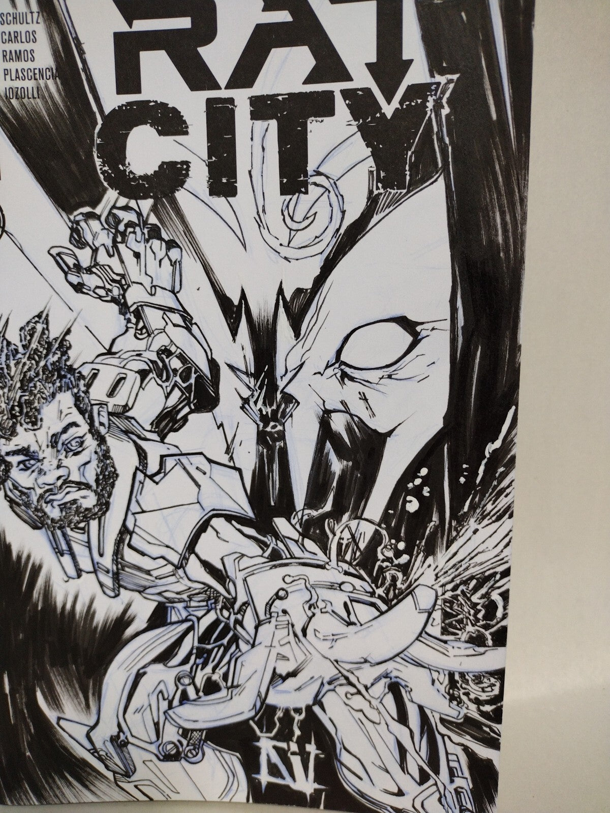 Rat City #1 (2024) Image Sketch Cover Spawn Universe Comic W Original JAG Art