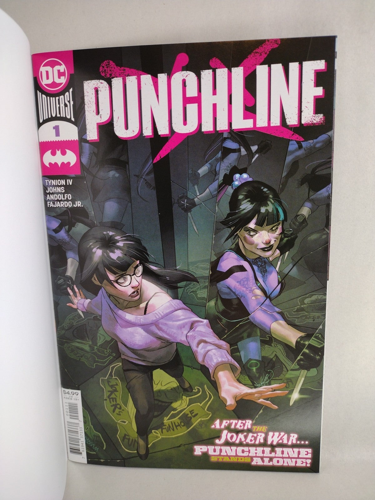 Punchline #1 (2021) DC Blank Sketch Cover Variant Comic New NM