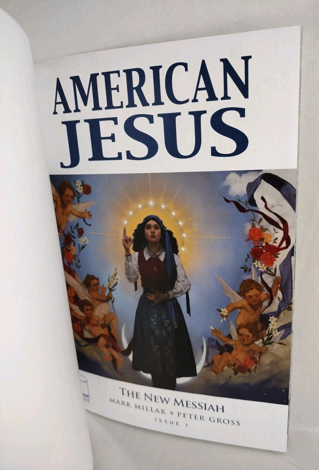 American Jesus #1 (2019) Image Comics Blank Sketch Variant Cover Comic New NM