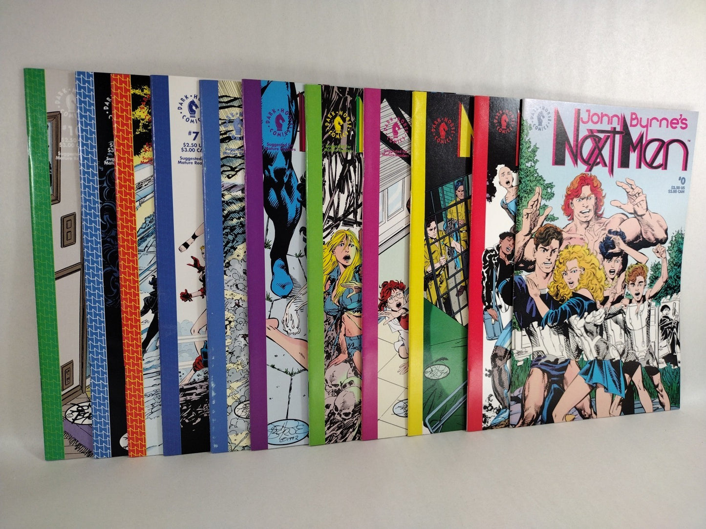 JOHN BYRNE'S NEXT MEN (1992) Dark Horse Comic Lot Set #0 1-10 VF-NM