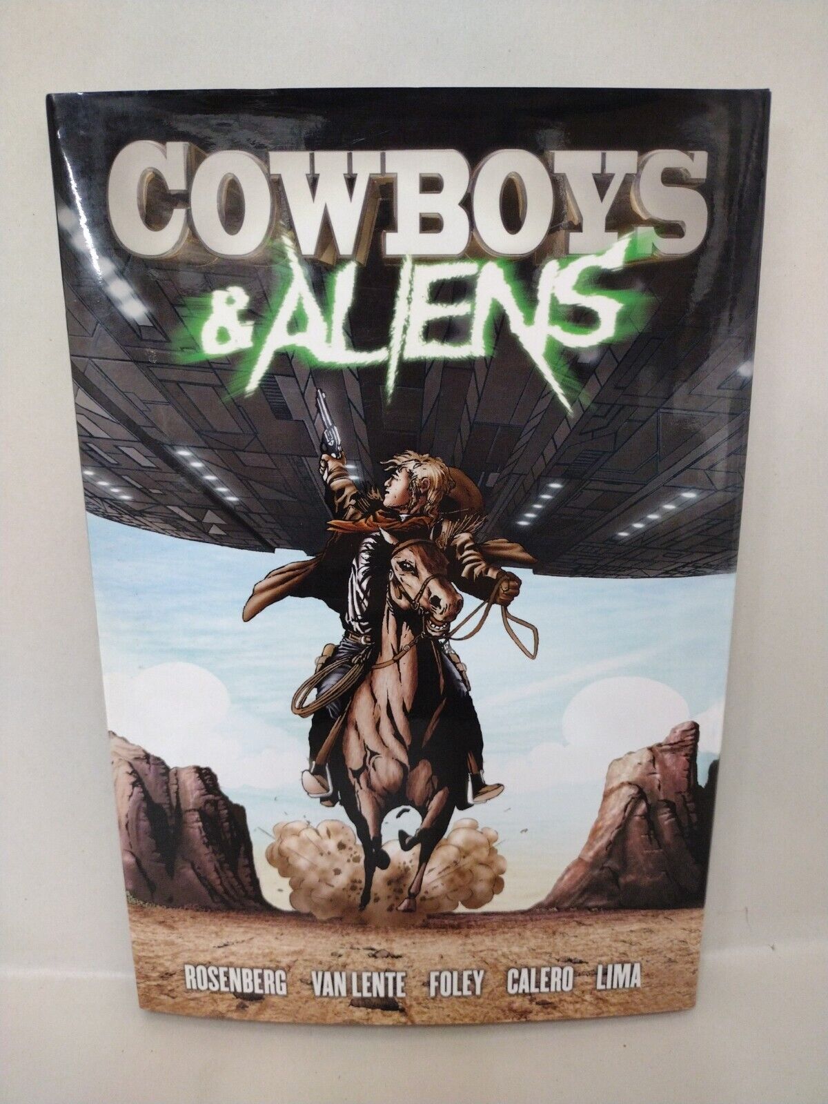 Cowboys and Aliens (2011) IT Books HC Scott Mitchell Rosenberg Fred Van Lente