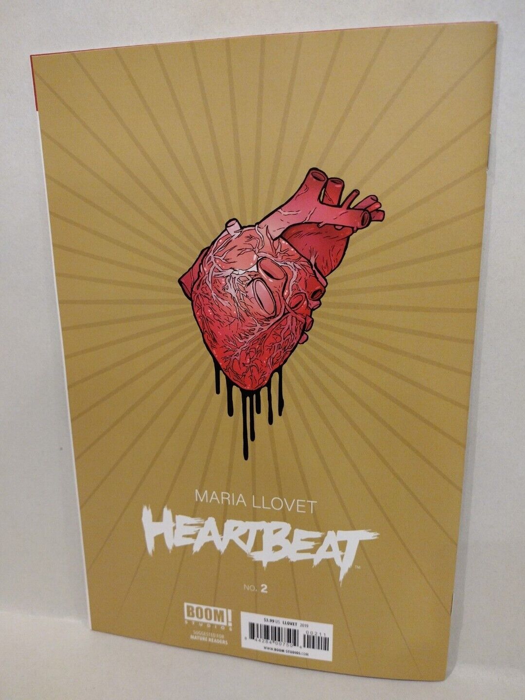 Maria Llovet Heartbeat (2019) Boom Comic Lot #1 2 3 4 VF-NM