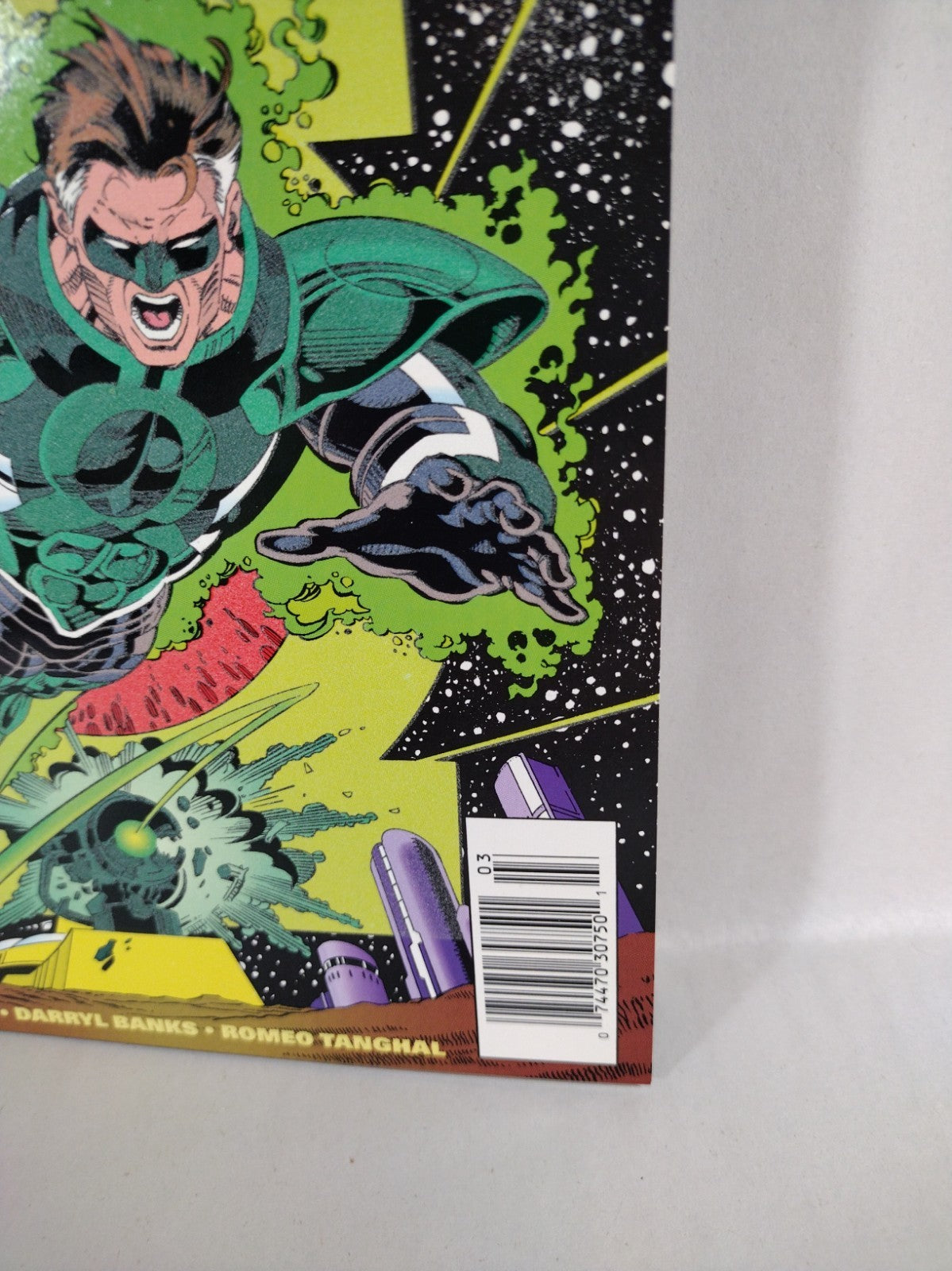 Green Lantern #50 (1994) DC Comic GITD Cover 1st Parallax Emerald Twilight Pt 3