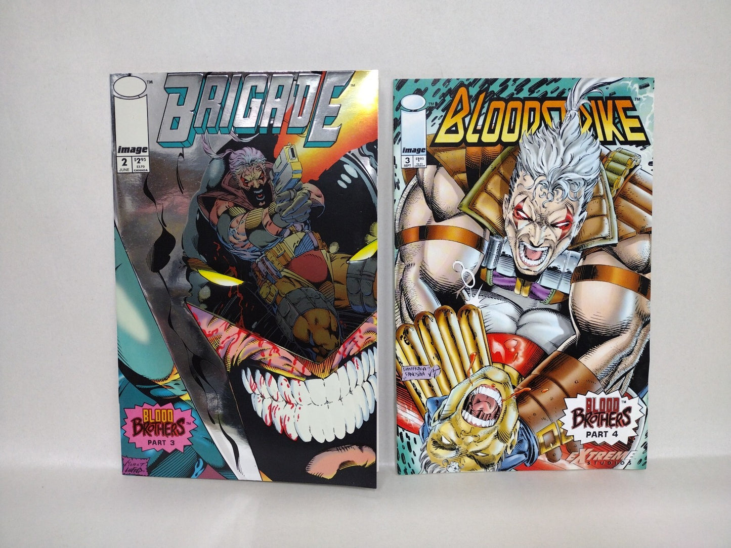 BloodStrike 1-7 Brigade #1-6 (1993) Image 13 Comic Lot Complete Blood Brothers