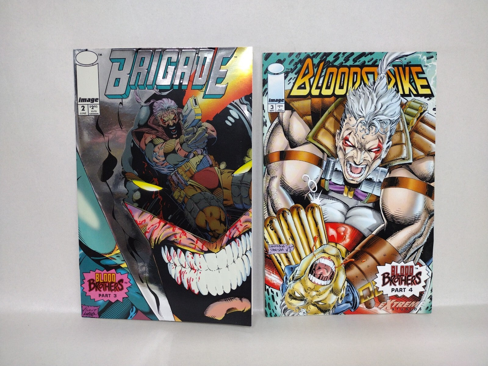 BloodStrike 1-7 Brigade #1-6 (1993) Image 13 Comic Lot Complete Blood Brothers