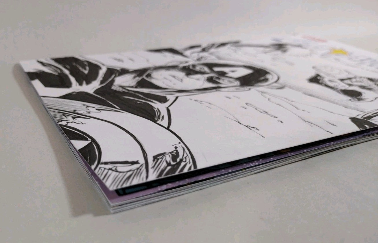 JLA Avengers #1 (2026) DC Marvel Facsimile Sketch Variant W Original DCastr Art