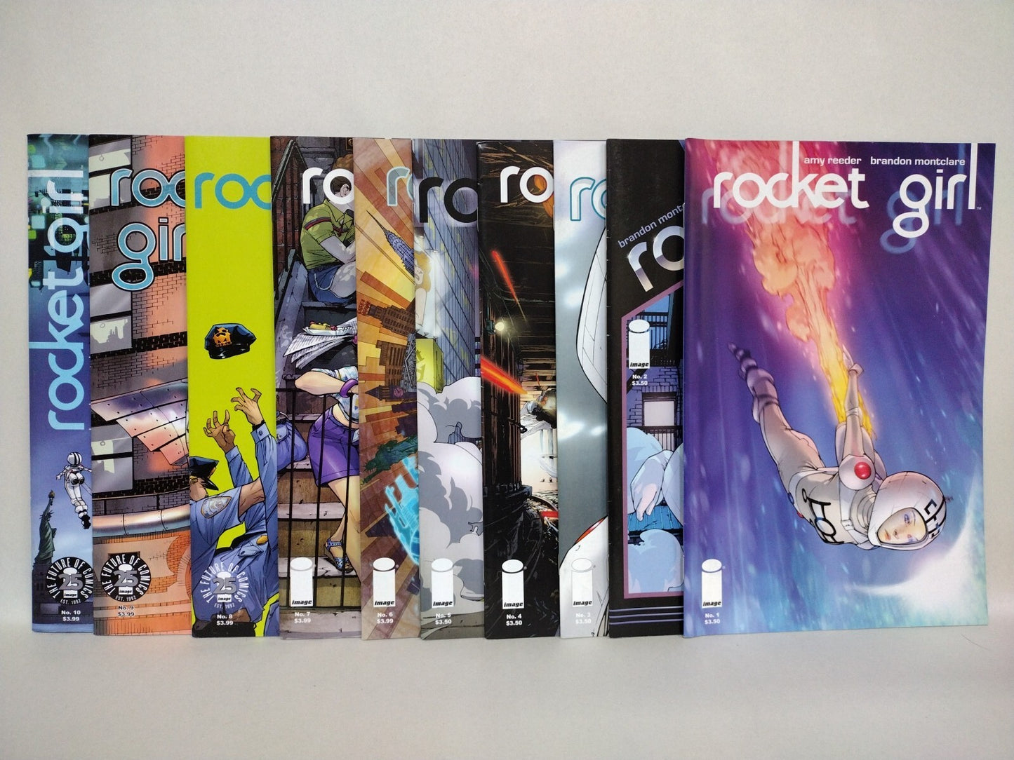 Rocket Girl (2015) Complete Image Comic Set #1-10 Amy Reeder Brandon Montclare