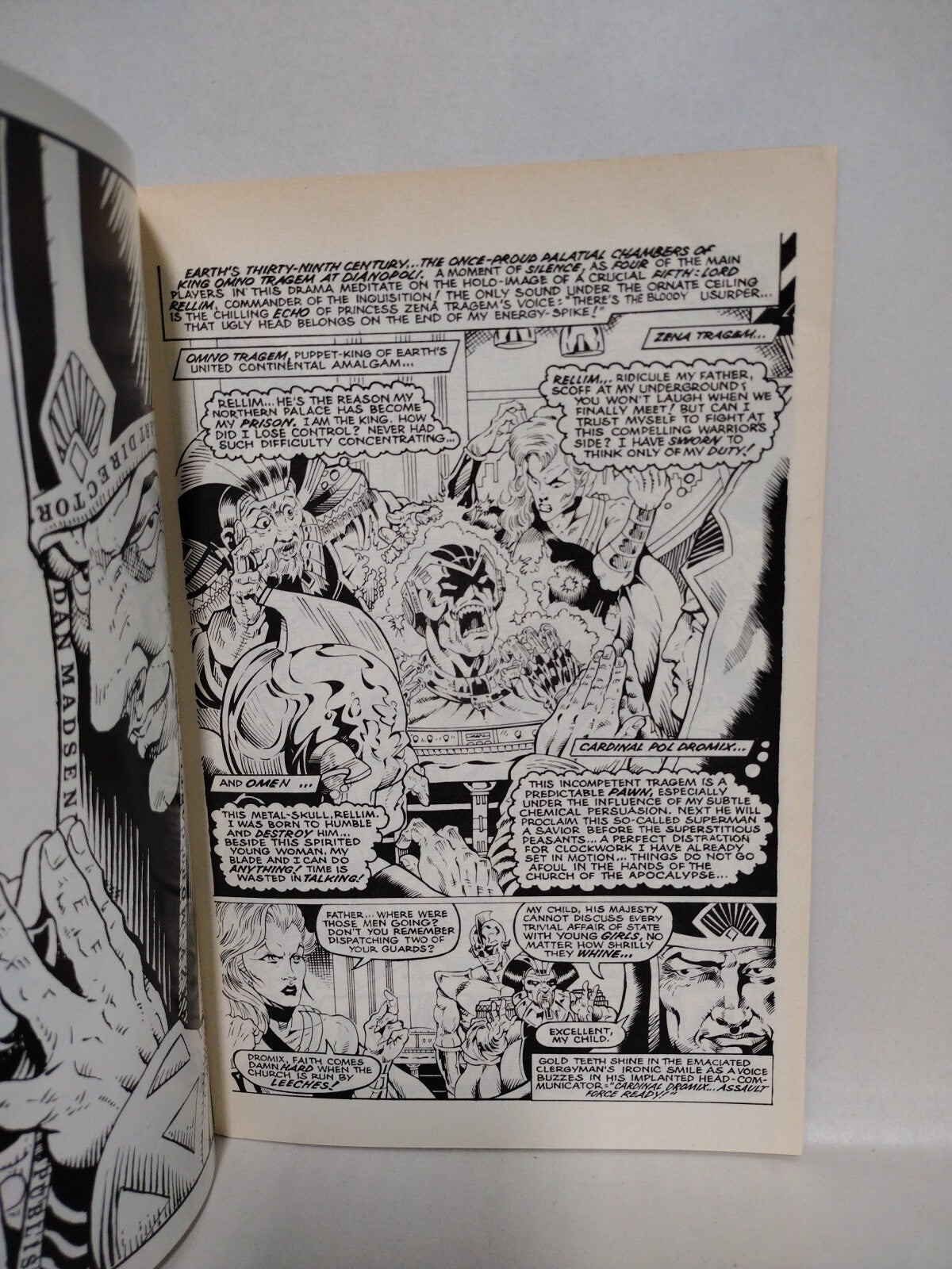 Omen (1989) Complete Northstar Comic Set #1 2 3 Tim Vigil David Quinn Sci-Fi