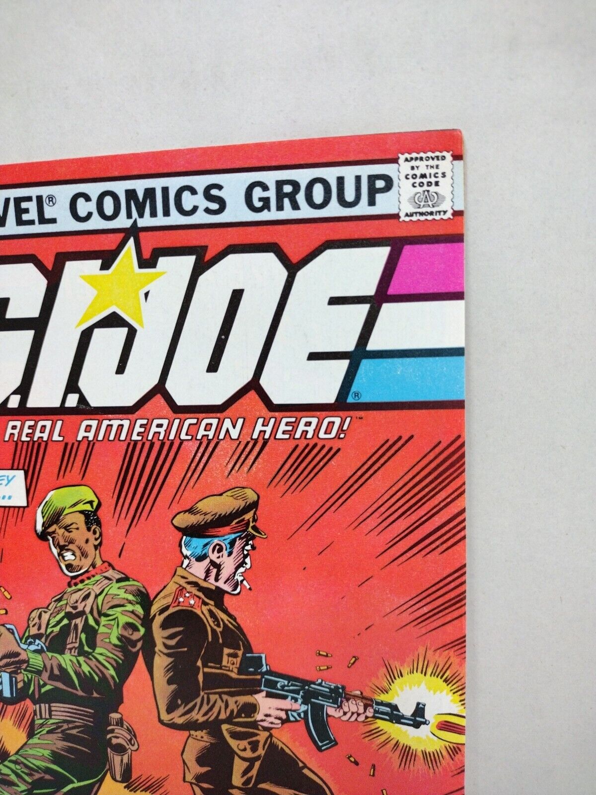 GI Joe #7 (1982) Marvel Comic Herb Trimpe Cobra Commander VF 