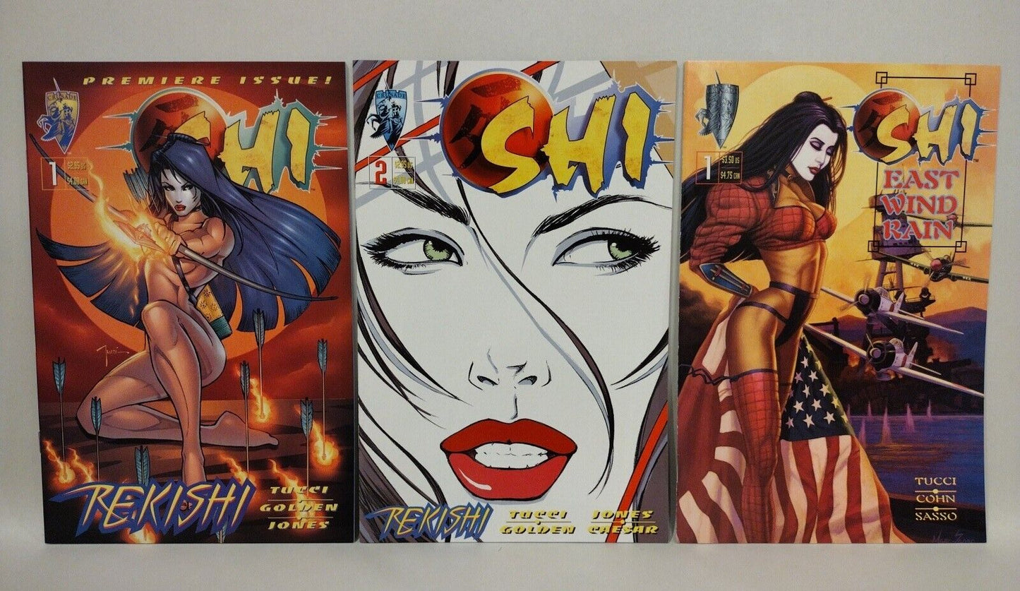 Shi (1994) Complete Crusade Comic 26 pc Lot Set Way Of Warrior #1-12 +Crossovers