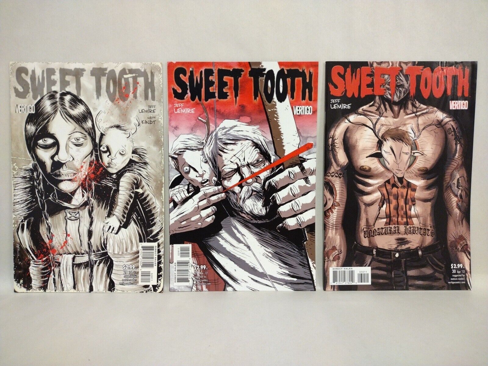 Sweet Tooth (2009) Vertigo Comic Lot Set #1-34 1st Appearance Jeff Lemire 