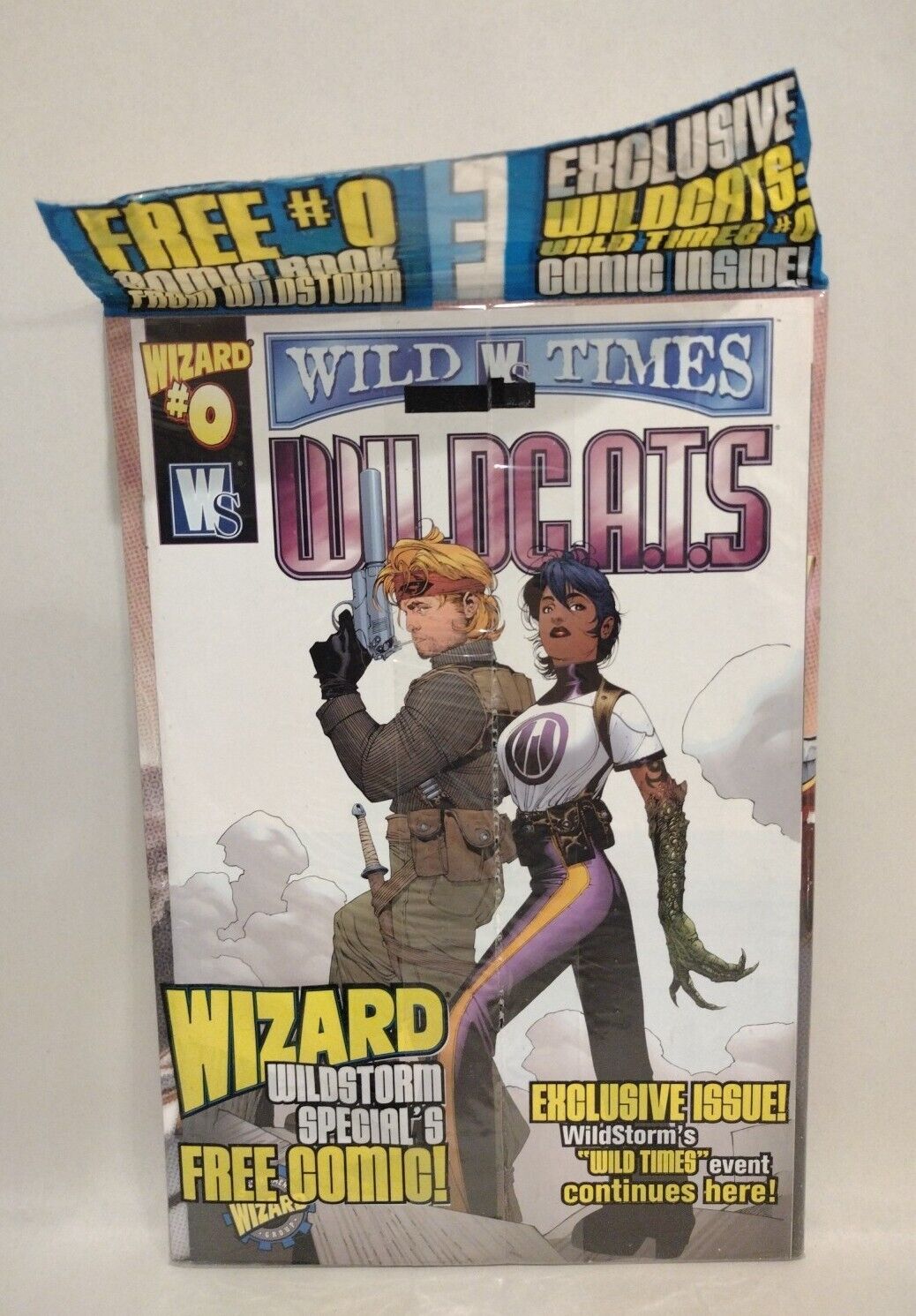 Wizard Magazine Wildstorm Special Edition New Sealed W Wildcats #0 Comic