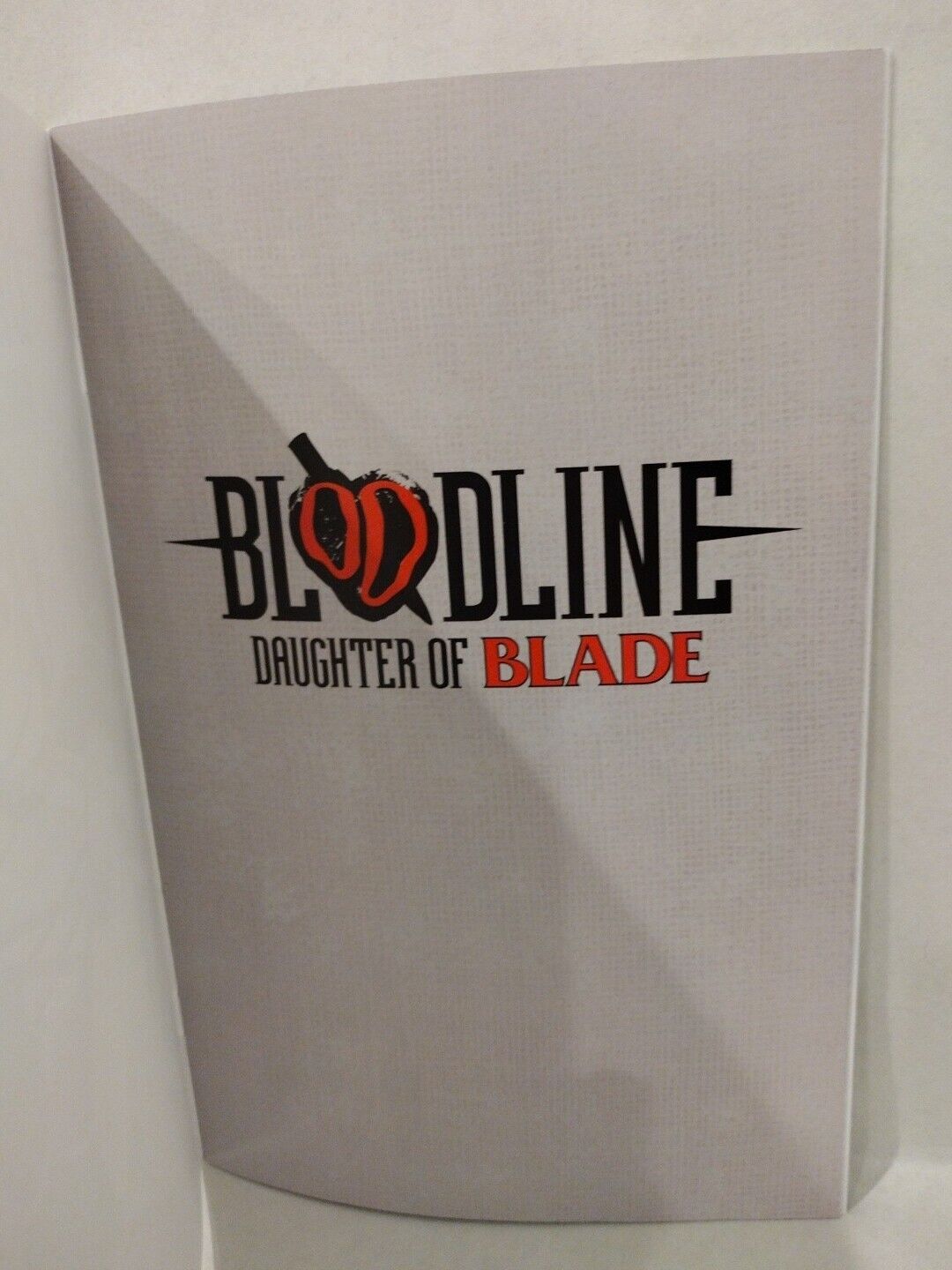 Bloodline Daughter Of Blade 1 (2023) Marvel Blank Variant Comic w Original Art