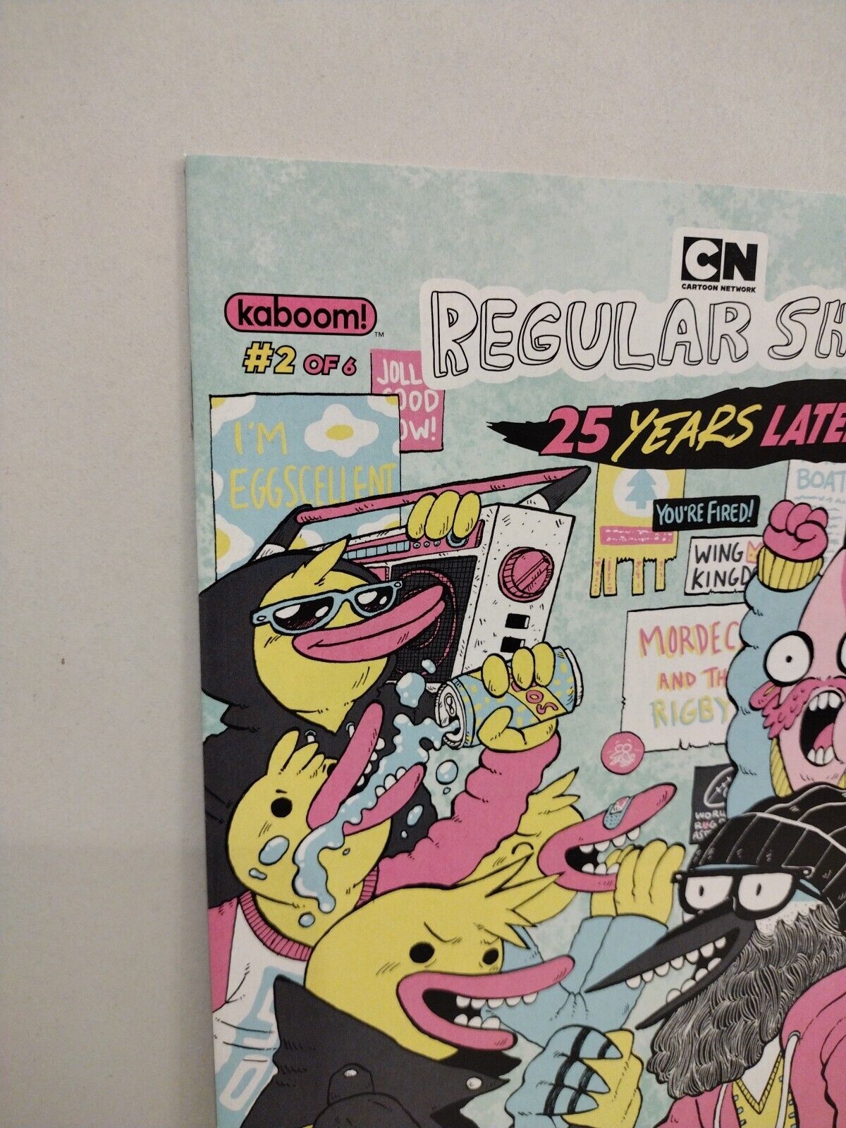 Regular Show 25 Years Later #2 (2018) Kaboom Cartoon Network Comic JK Phan VF-NM