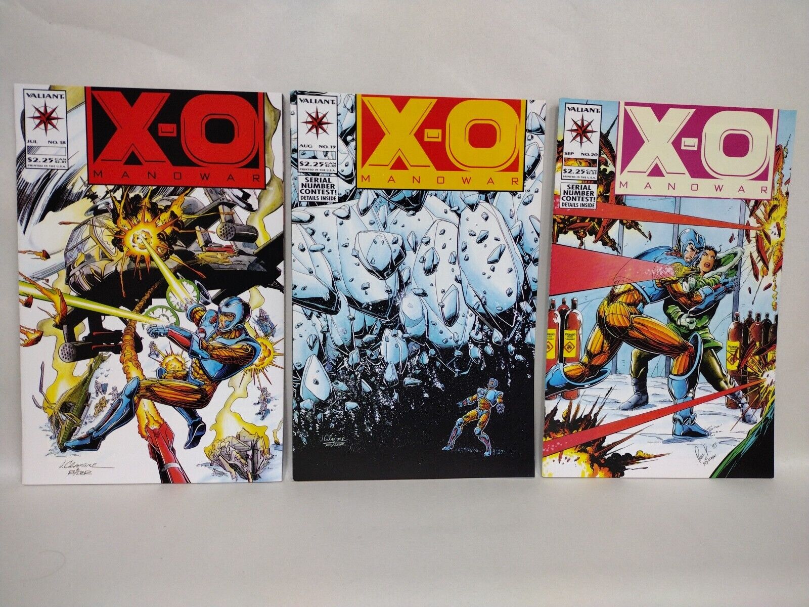 X-O Manowar (1992) Complete Valiant Comic Series #1-67 0 Yearbook Database 