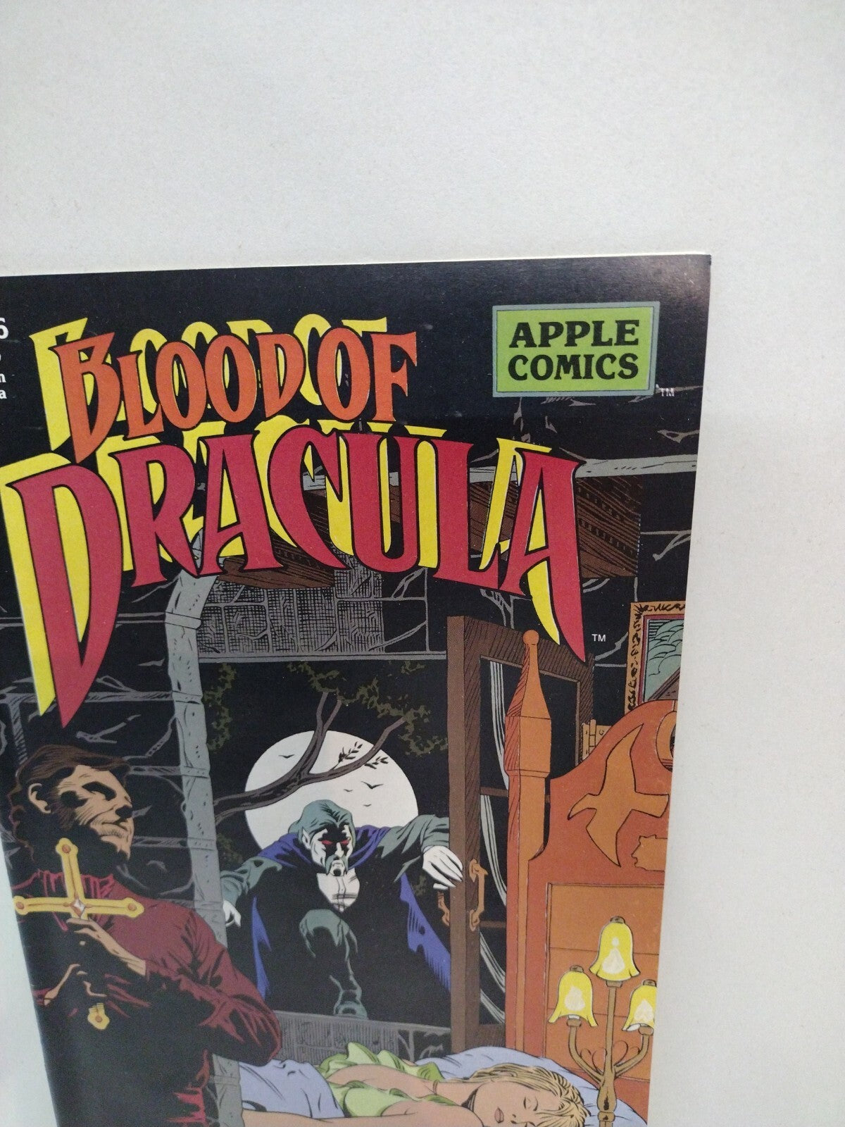 Blood of Dracula (1989) #16 Berni Wrightson Frankenstein Lost Pages Apple Comics