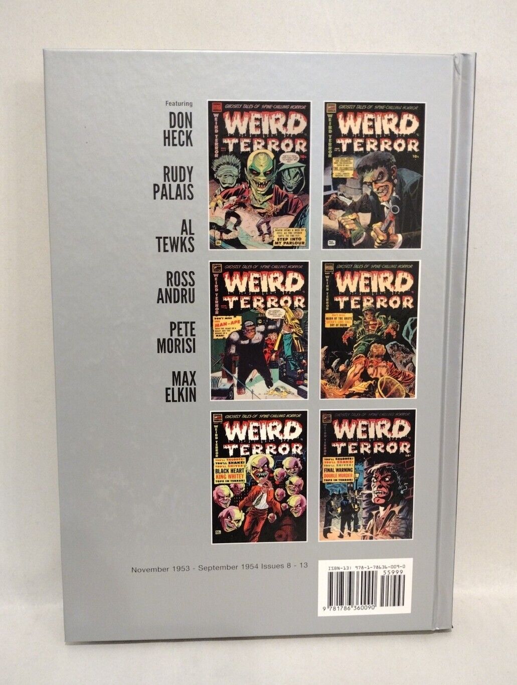 Weird Terror Vol 2 Hardcover SLIPCASE EDITION Issues 8-13 Precode classic (NEW)