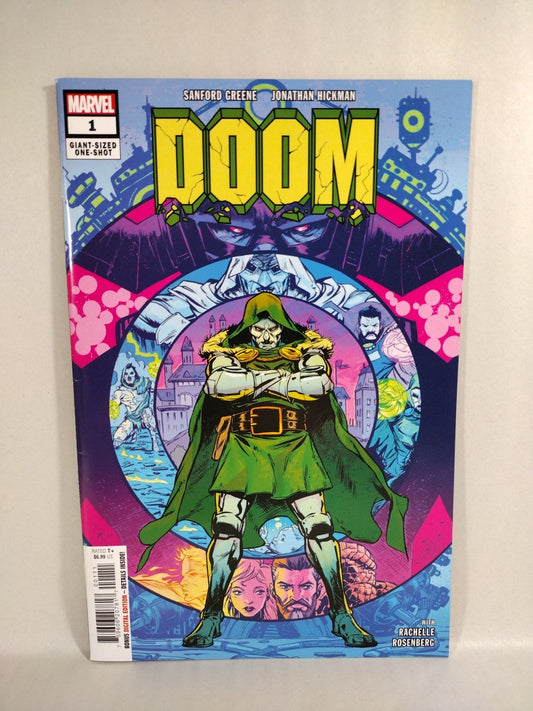 Doom Giant Sized One Shot #1 (2024) Marvel Comics Sanford Greene Galactus VF-NM