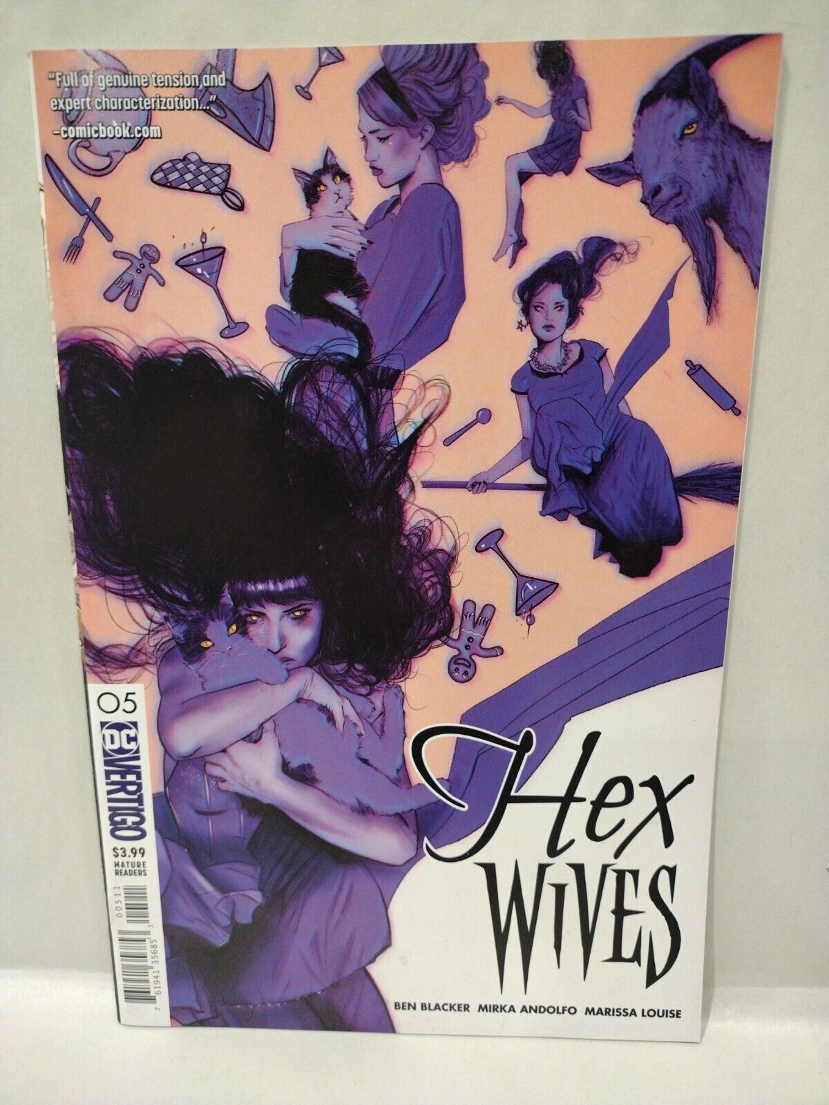 Hex Wives (2016) DC Vertigo Complete Comic Set 1 2 3 4 5 6 Mirka Andolfo Blacker