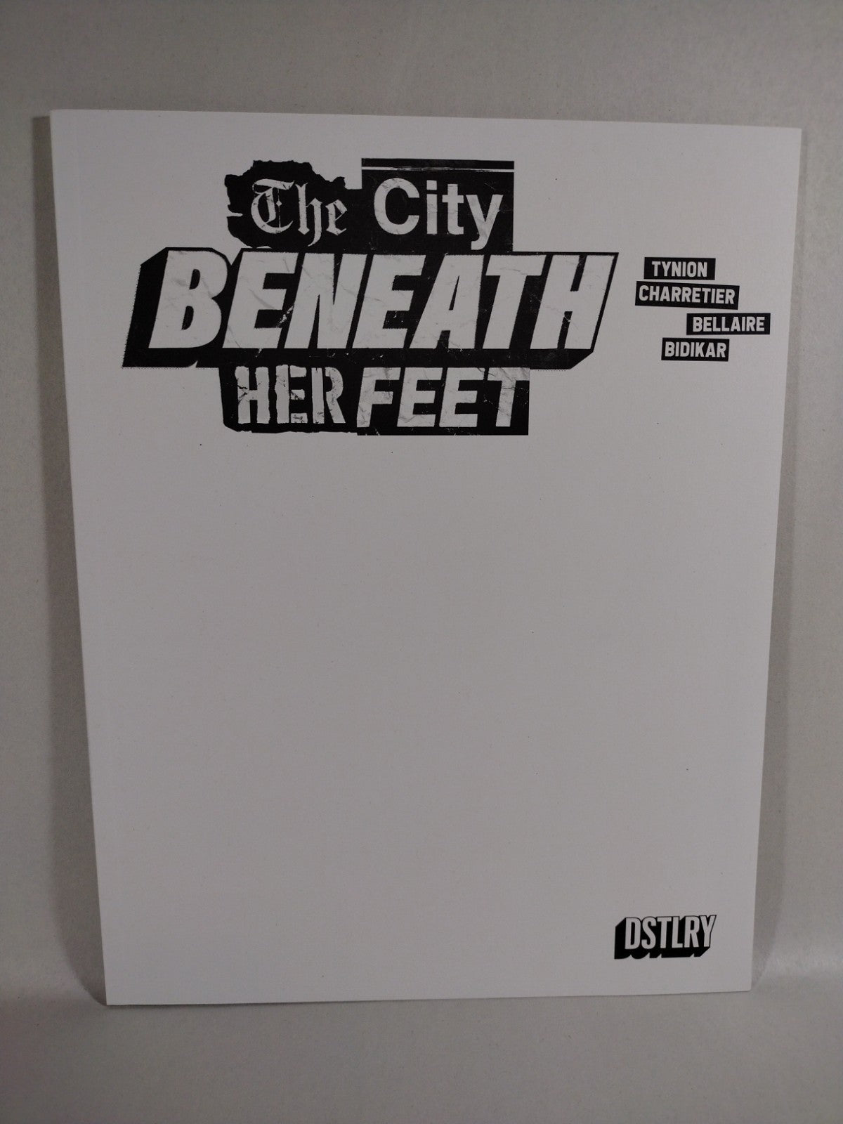 The City Beneath Her Feet #1 (2024) DSTLRY Blank Sketch Variant Cover New NM