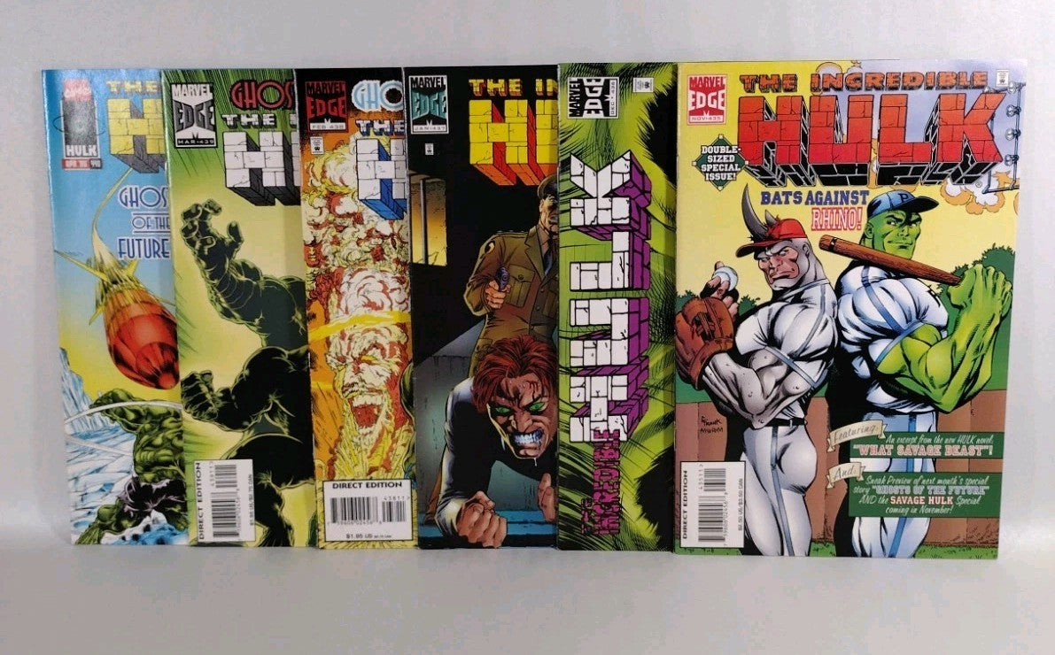 Incredible Hulk (1995) Marvel Comic Ghost Of The Future Set 435-440 David Medina