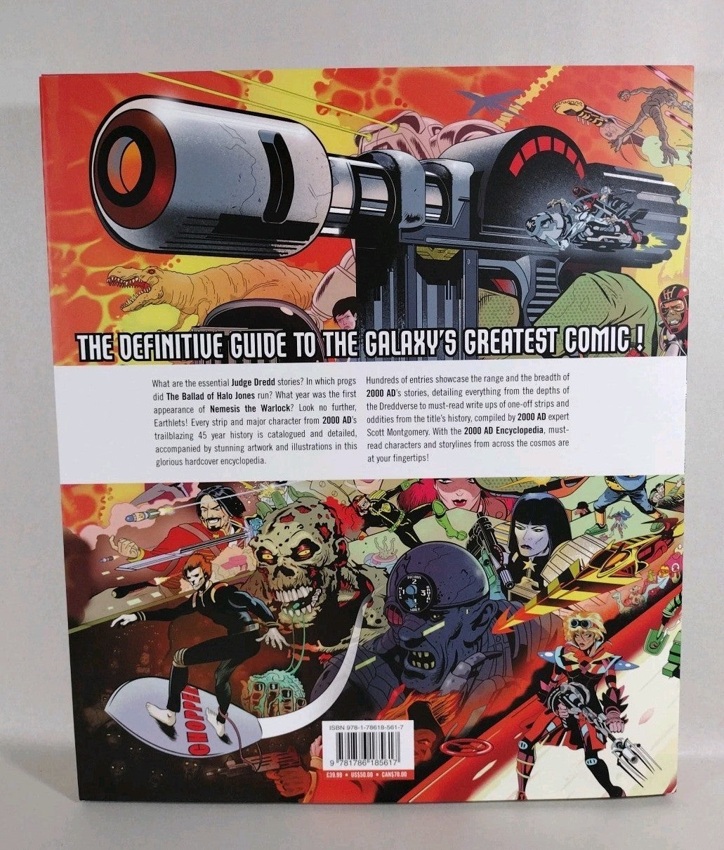 2000 AD Encyclopedia (2025) Rebellion Hardcover Rogue Trooper Judge Dredd New