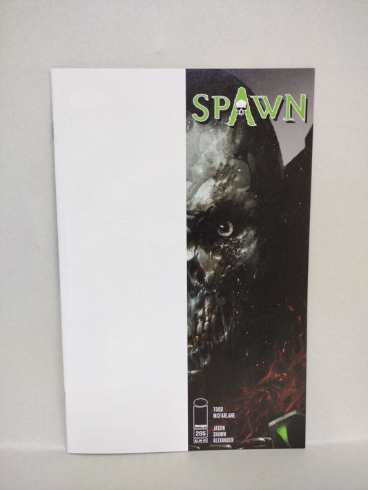 Spawn #285 (2018) Image Comic Mattina Flesh Half Blank Cover C Variant New NM