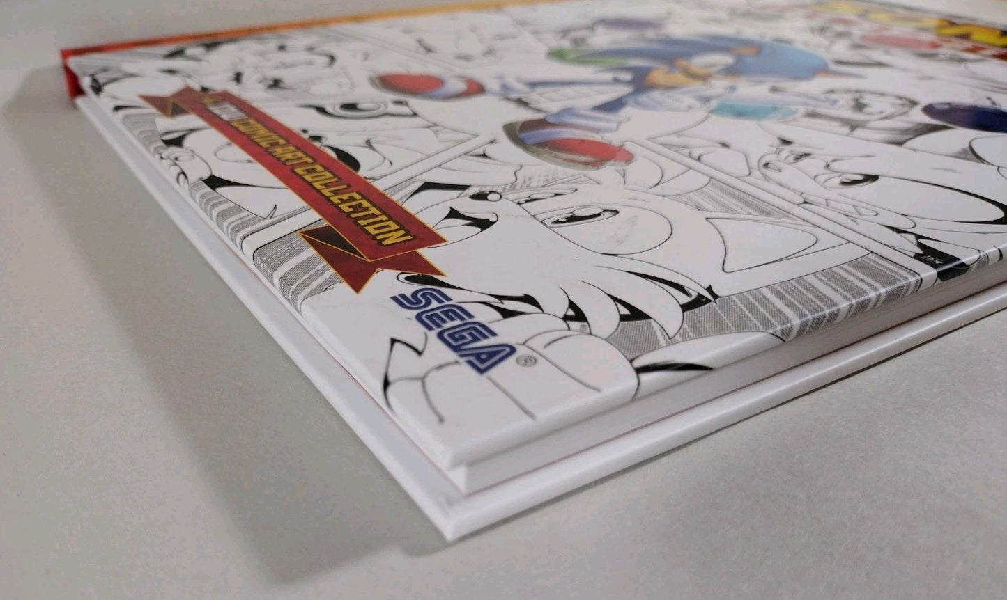 Sonic The Hedgehog IDW Comic Art Collection (2025) Hardcover New